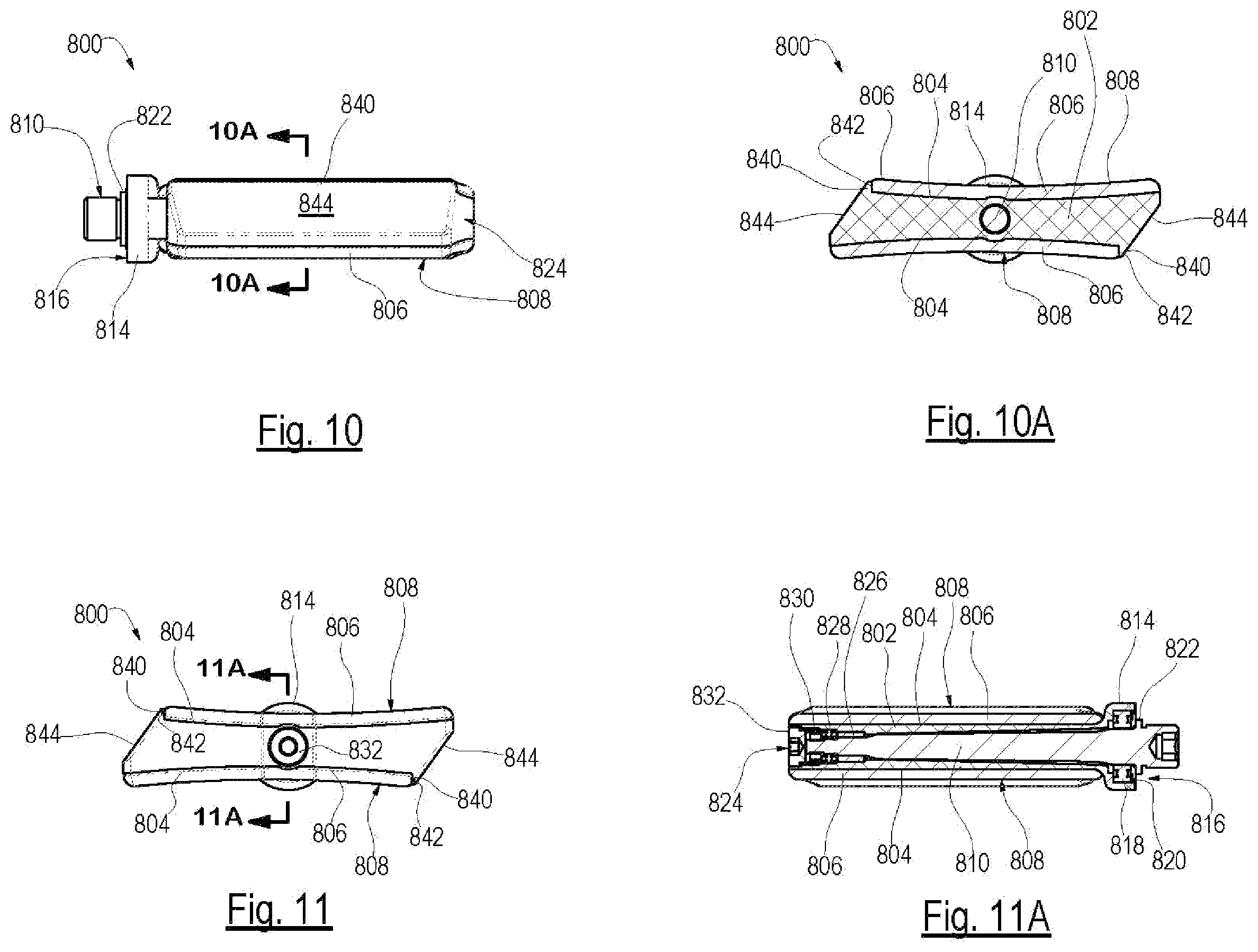 Patent US12351269 Figure 6 – Bicycle pedal with elastomeric surface