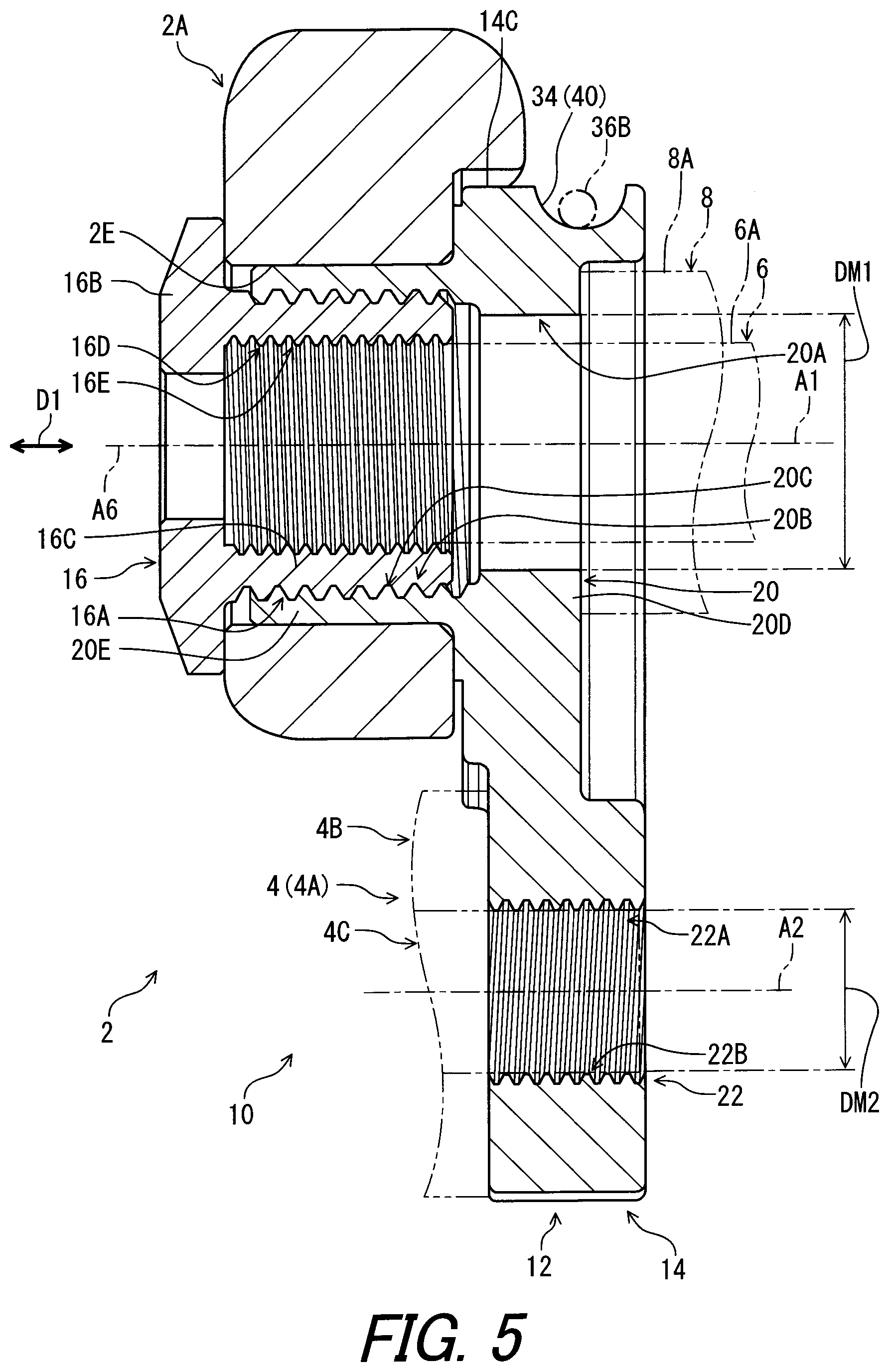 Patent US12351272 Figure 5 – Bracket apparatus