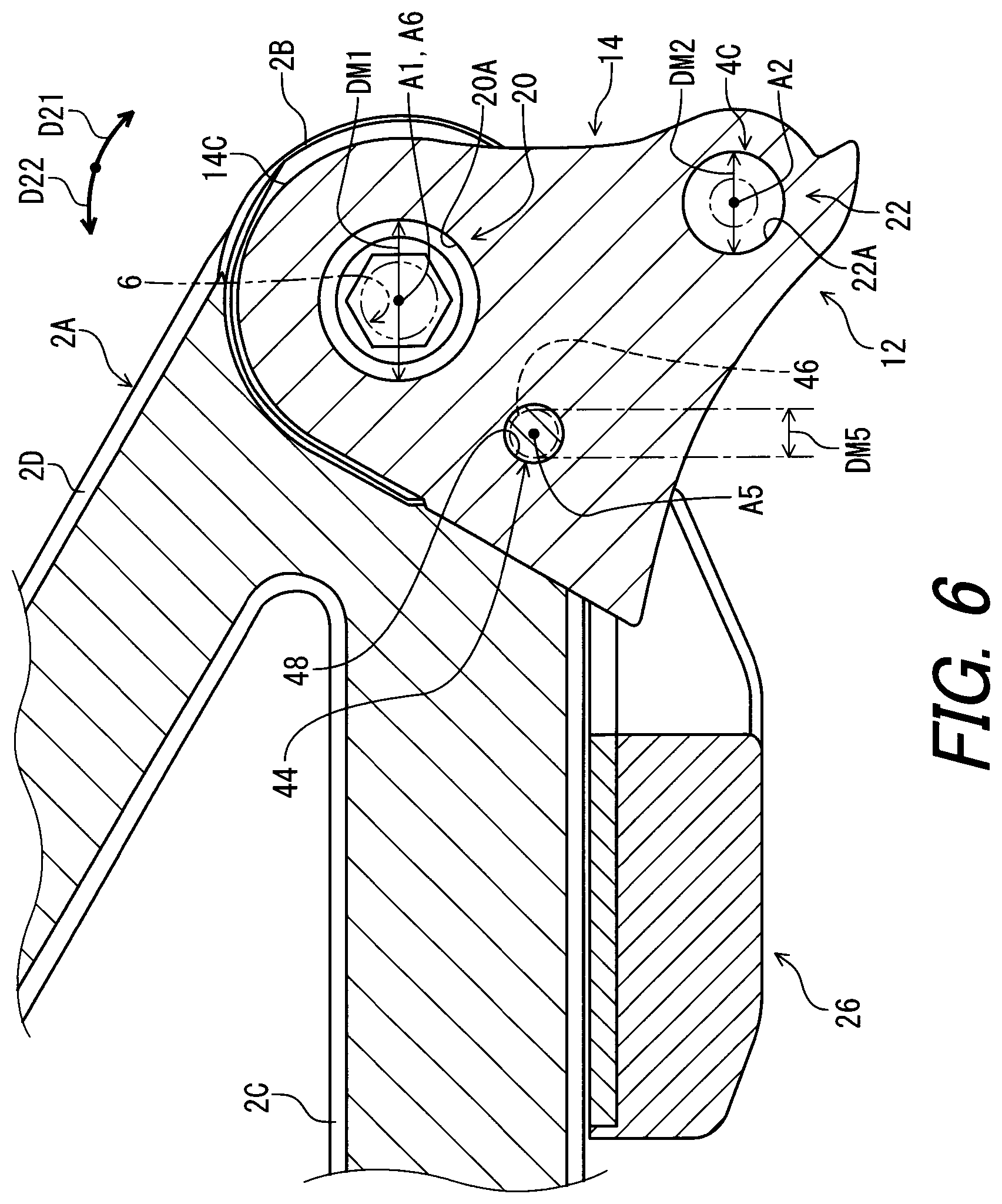 Patent US12351272 Figure 6 – Bracket apparatus