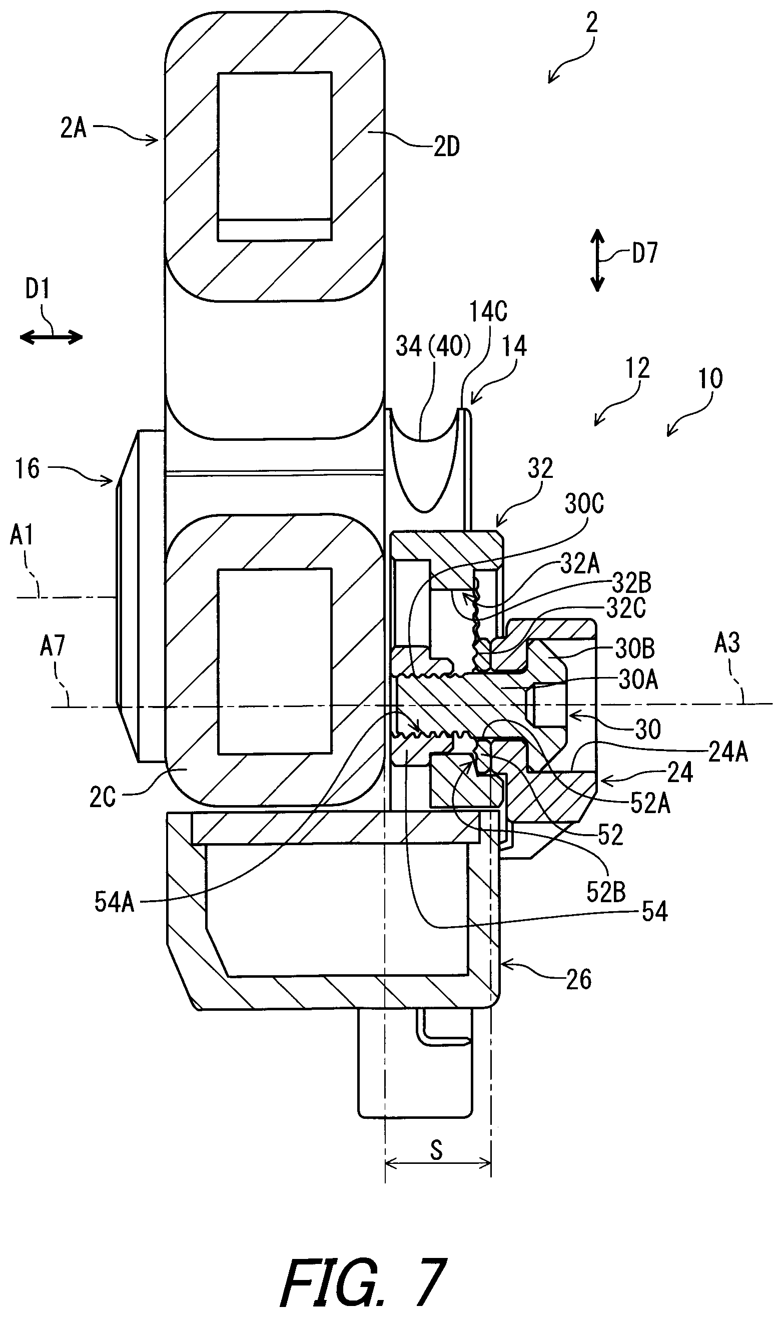 Patent US12351272 Figure 7 – Bracket apparatus