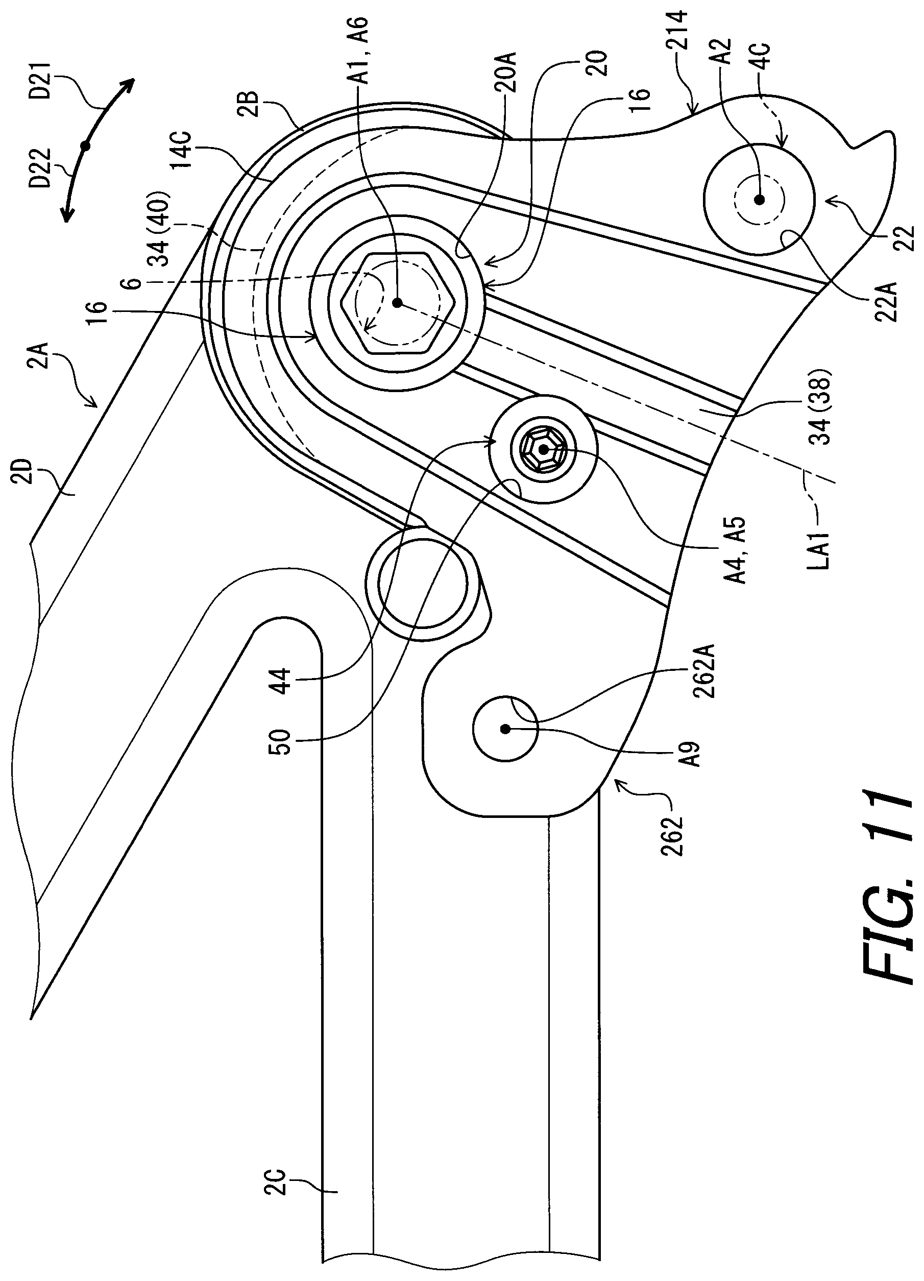 Patent US12351272 Figure 11 – Bracket apparatus