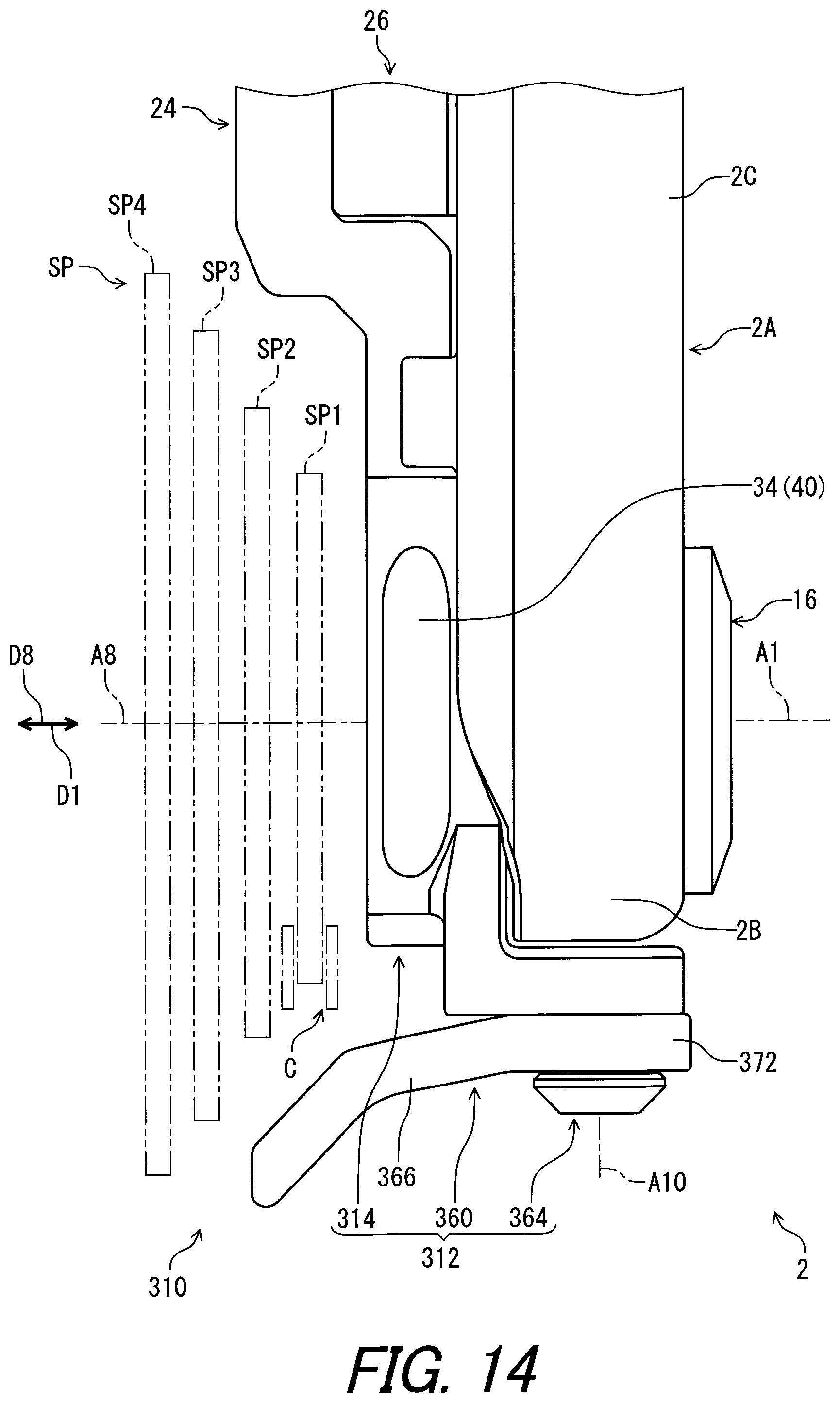 Patent US12351272 Figure 14 – Bracket apparatus
