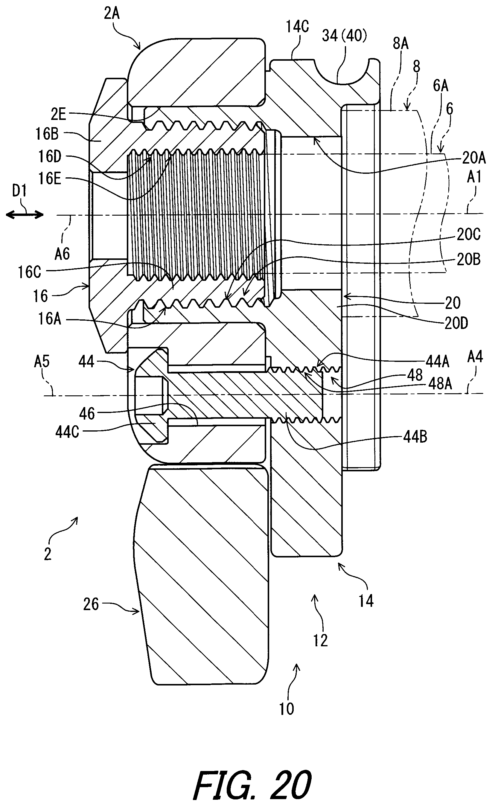Patent US12351272 Figure 20 – Bracket apparatus