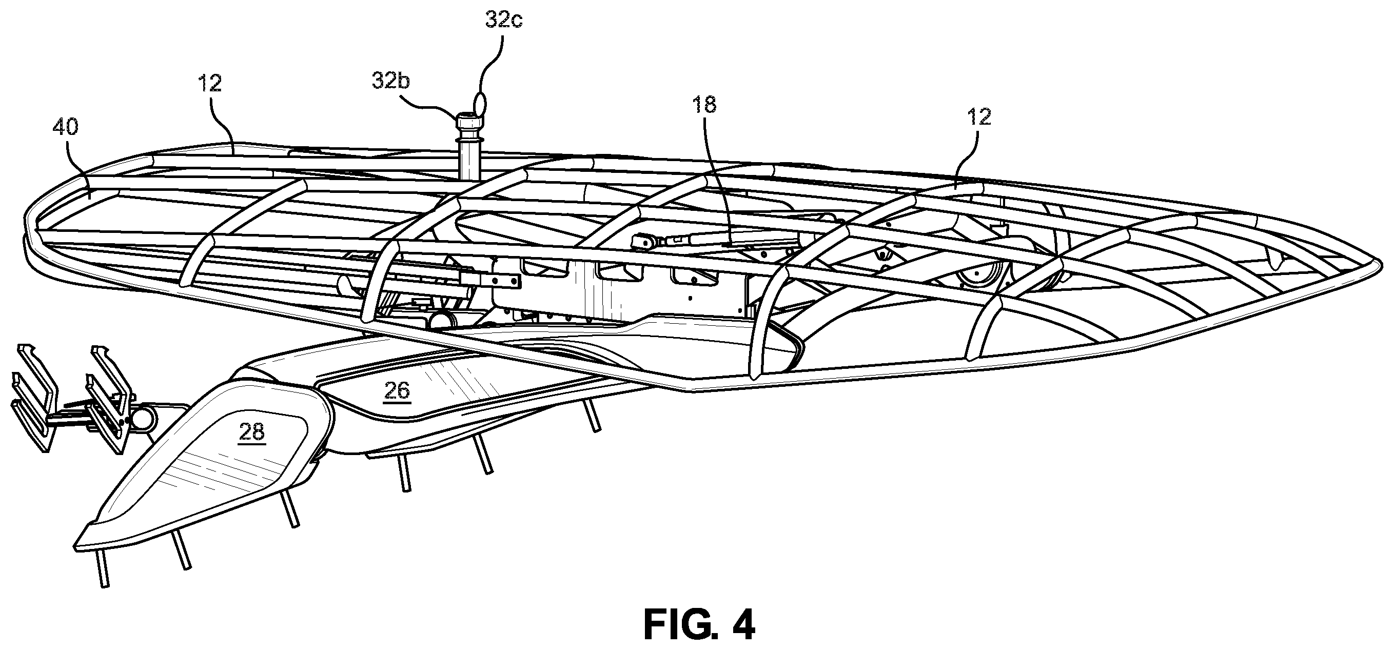 Patent US12351273 Figure 4 – Tower with electric actuators