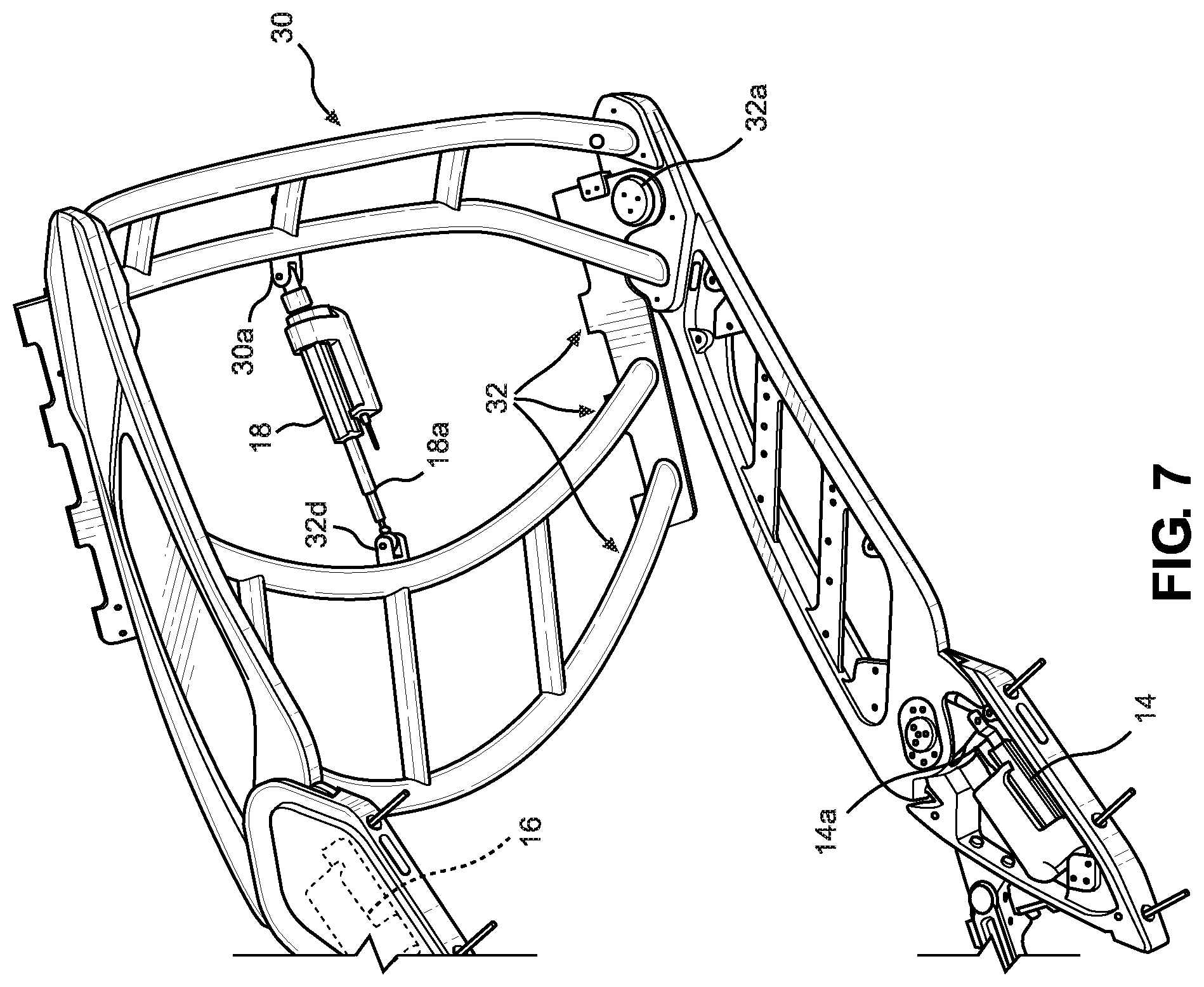 Patent US12351273 Figure 7 – Tower with electric actuators