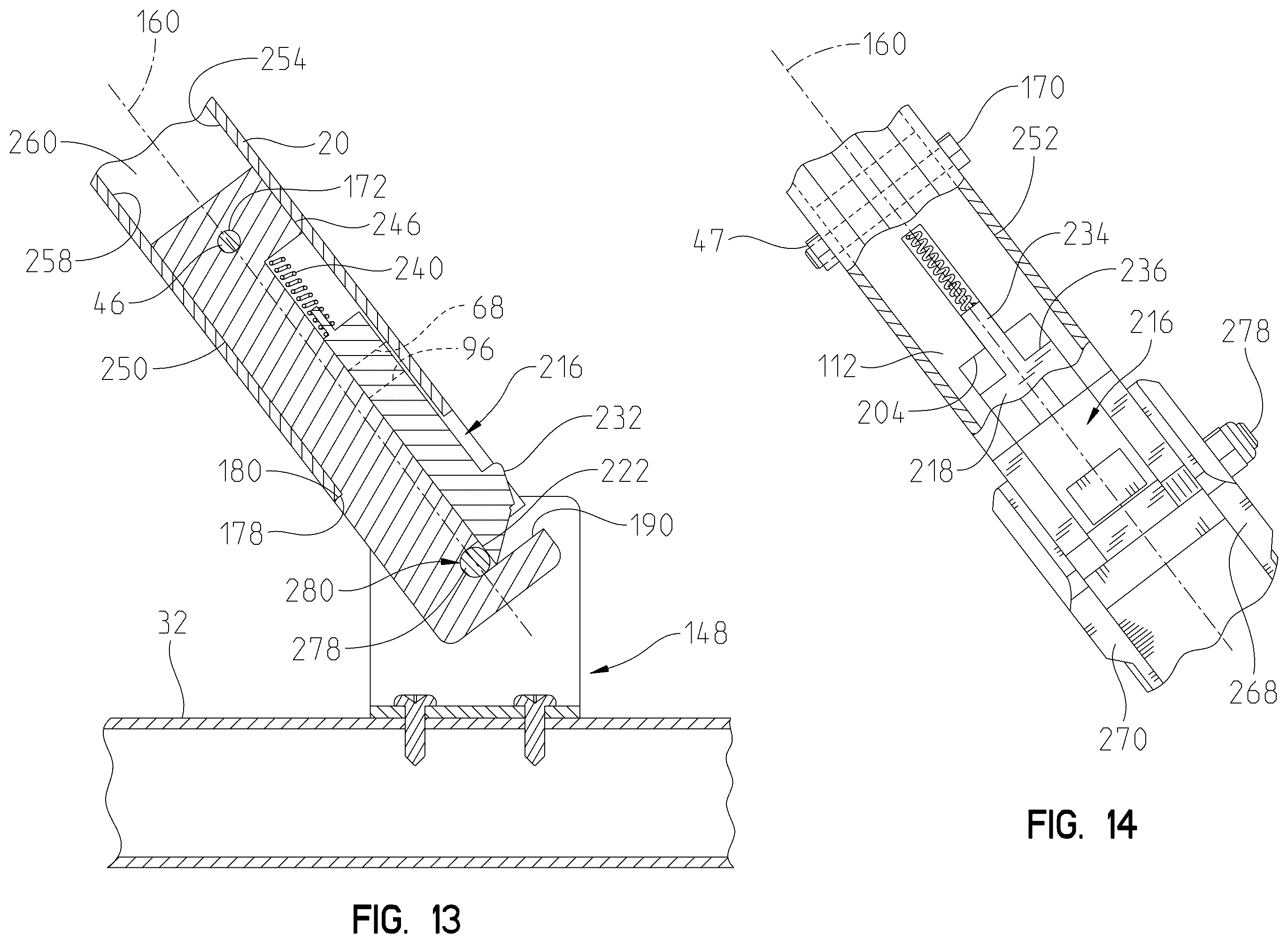 Patent US12351274 Figure 9 – Strut actuated bimini top