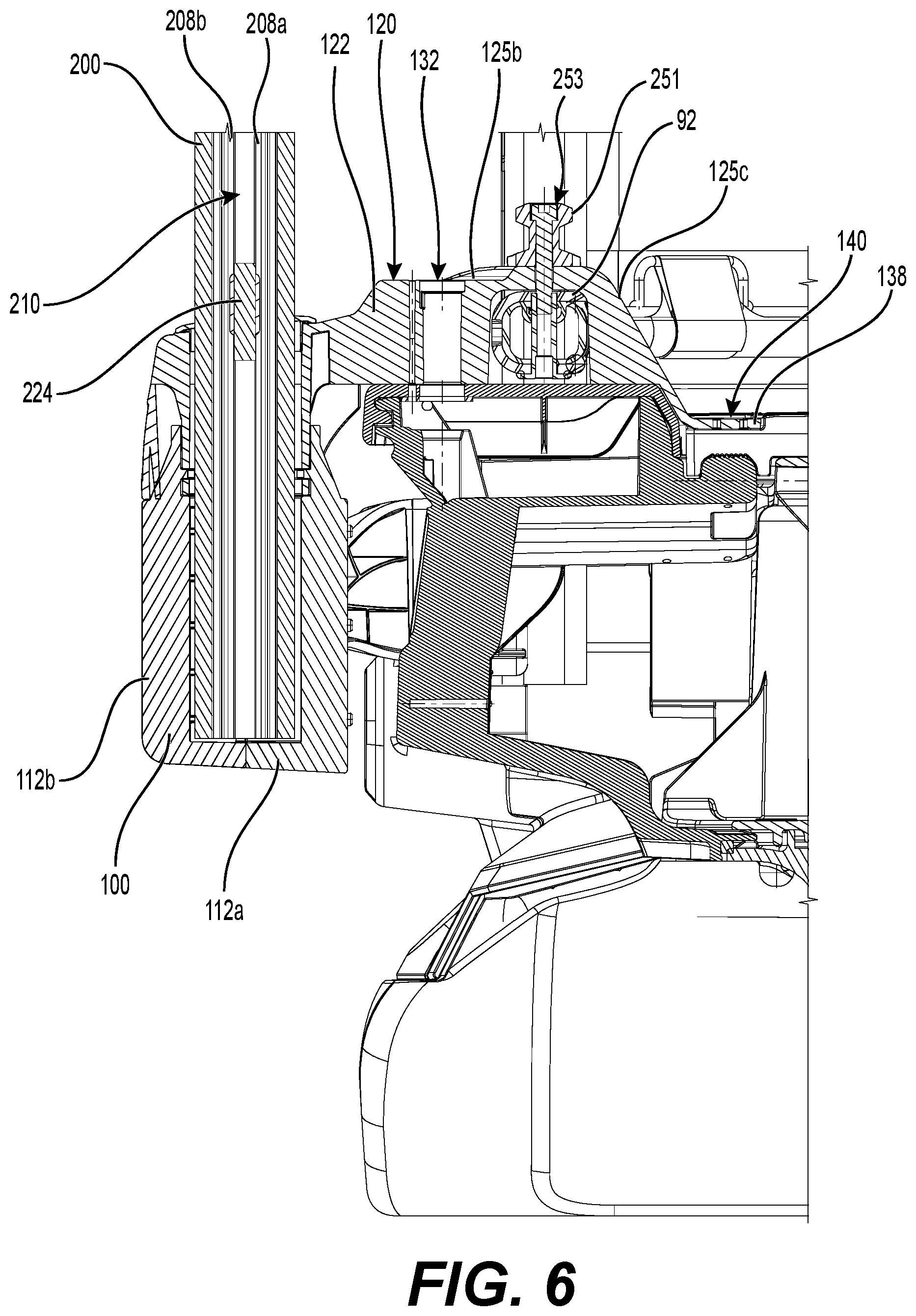 Patent US12351276 Figure 8 – Tow attachment, tow pylon assembly and watercraft having same