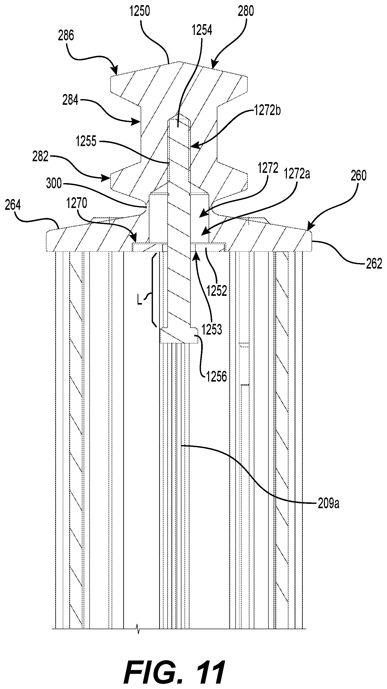 Patent US12351276 Figure 13 – Tow attachment, tow pylon assembly and watercraft having same