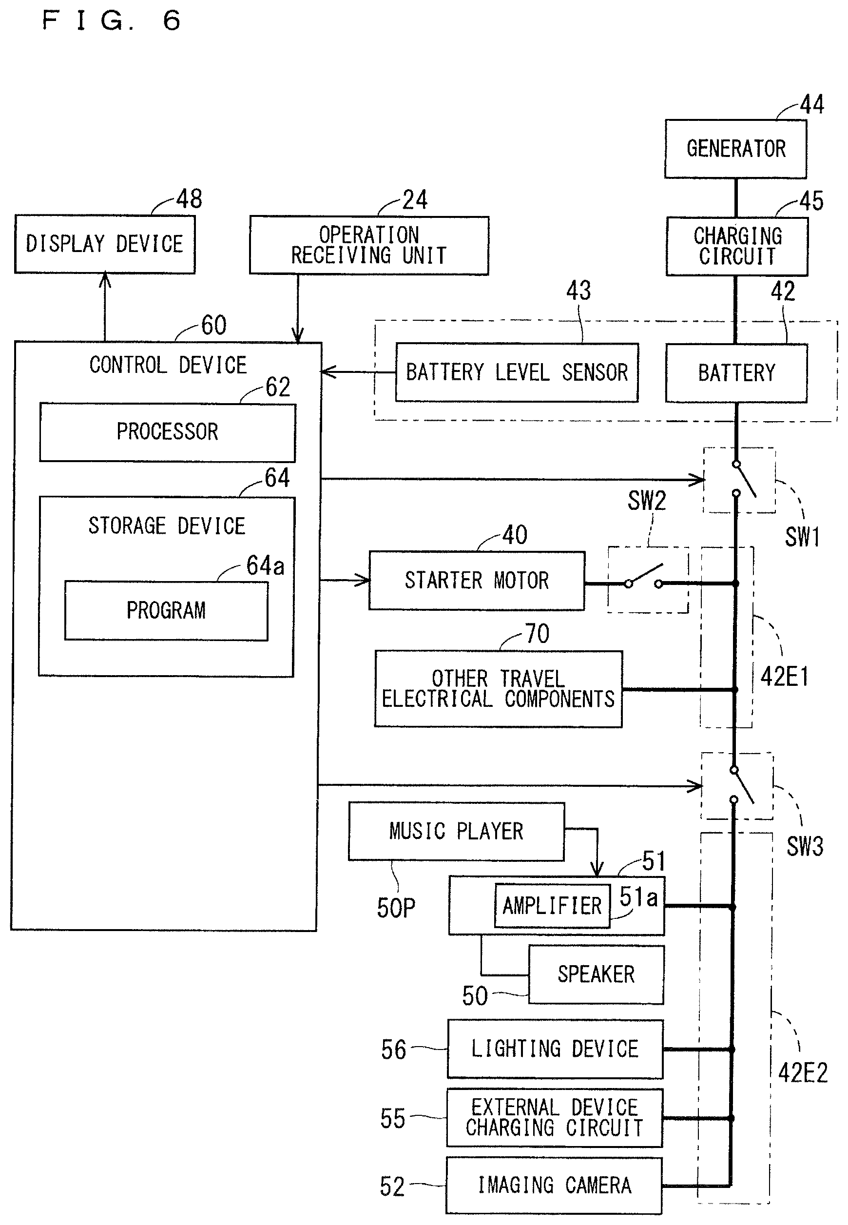 Patent US12351280 Figure 6 – Small planing watercraft and method of controlling small planing watercraft