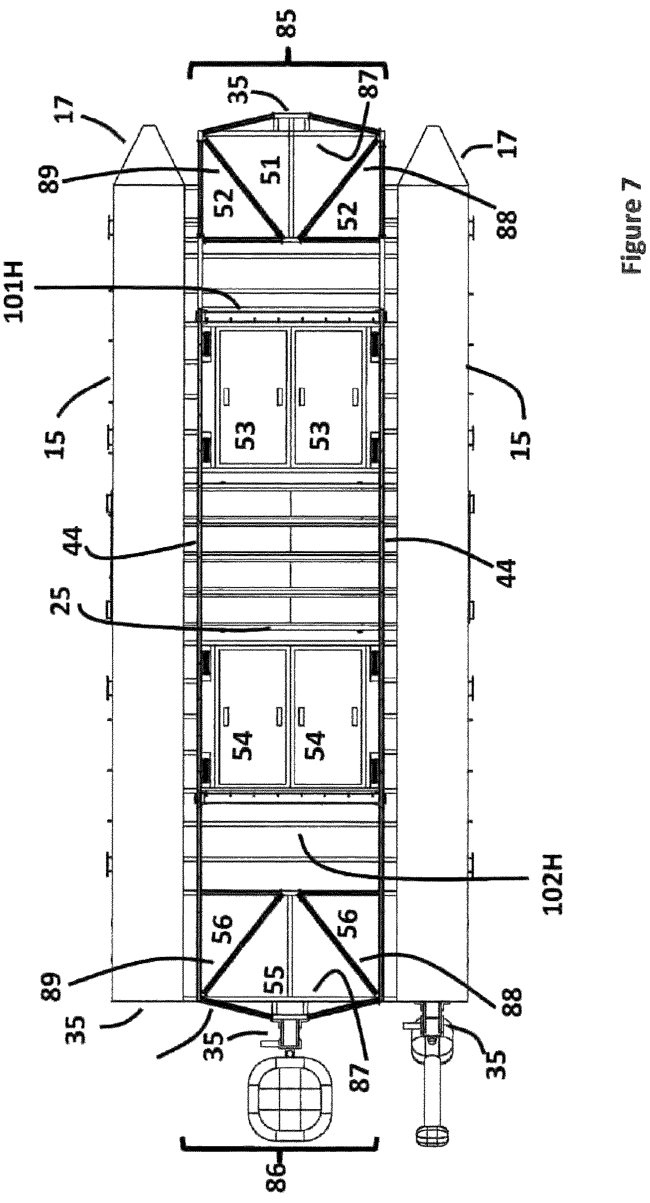 Patent US12351281 Figure 7 – Multipurpose selective fish capture system