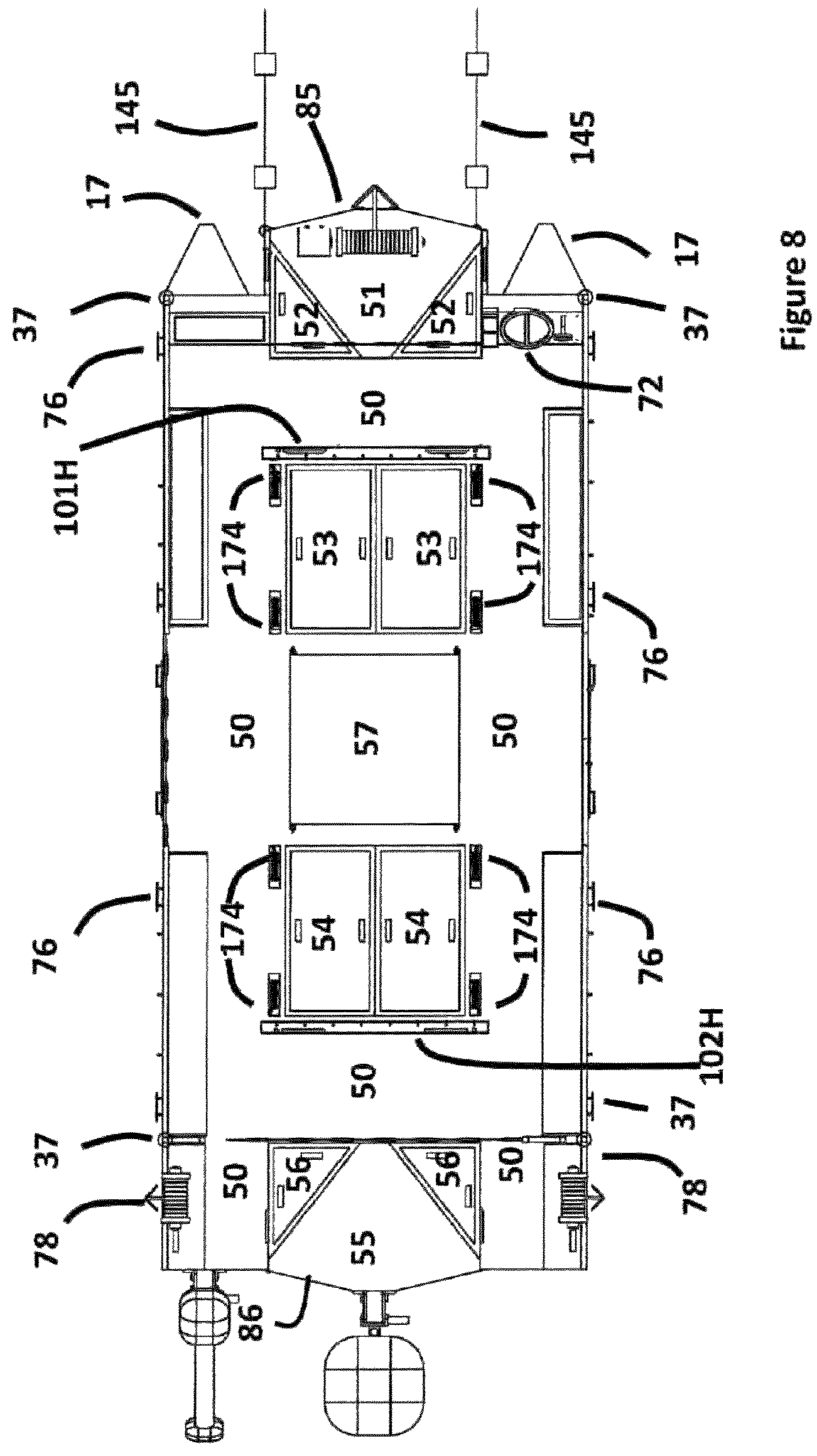 Patent US12351281 Figure 8 – Multipurpose selective fish capture system