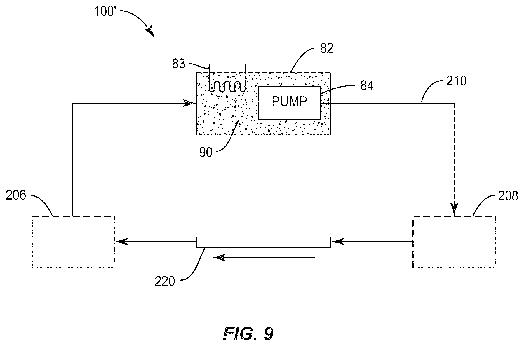 Patent US12351282 Figure 8 – Gyroscopic boat roll stabilizer with bearing cooling