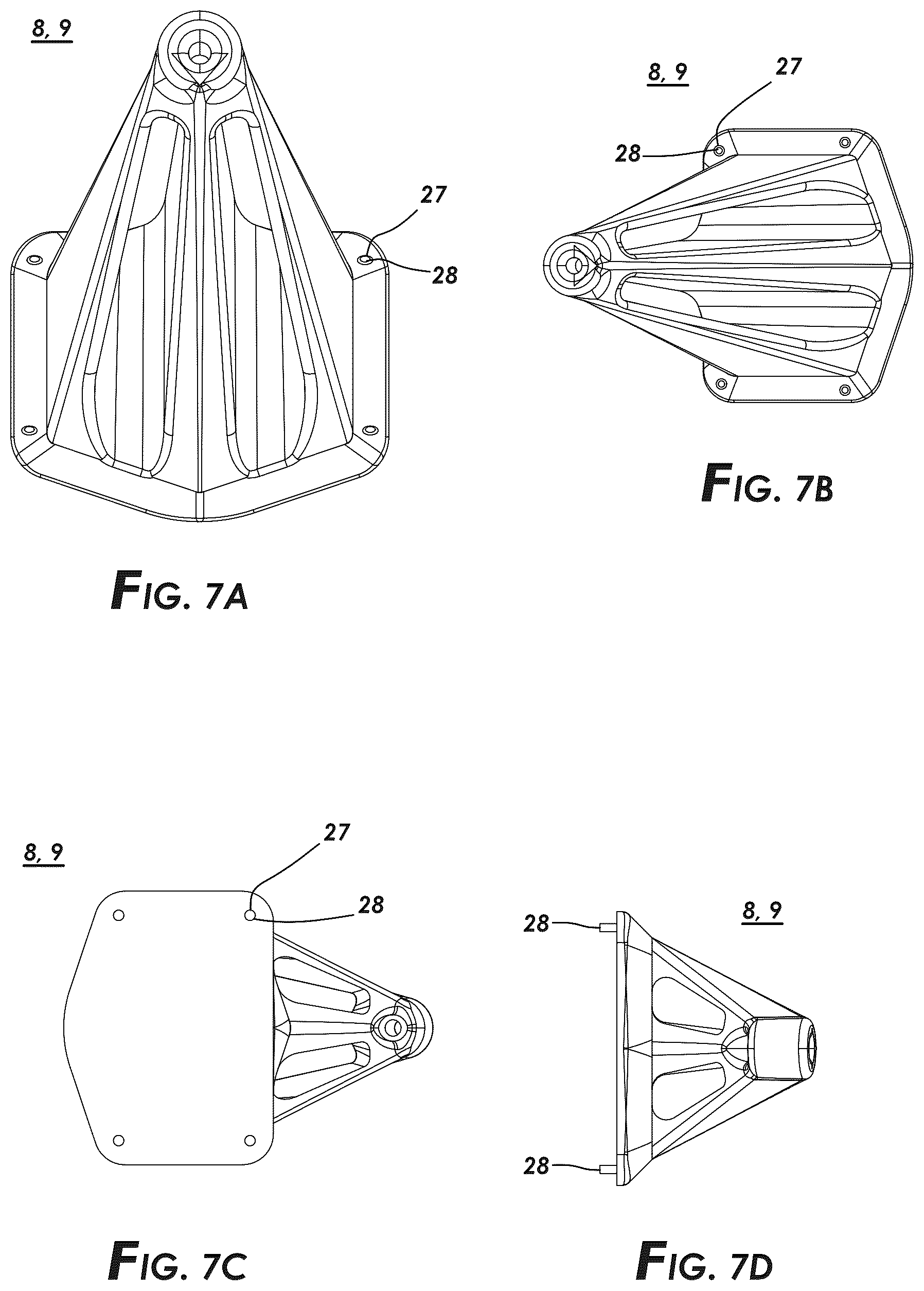 Patent US12351286 Figure 18 – Inflatable oar frame for a watercraft