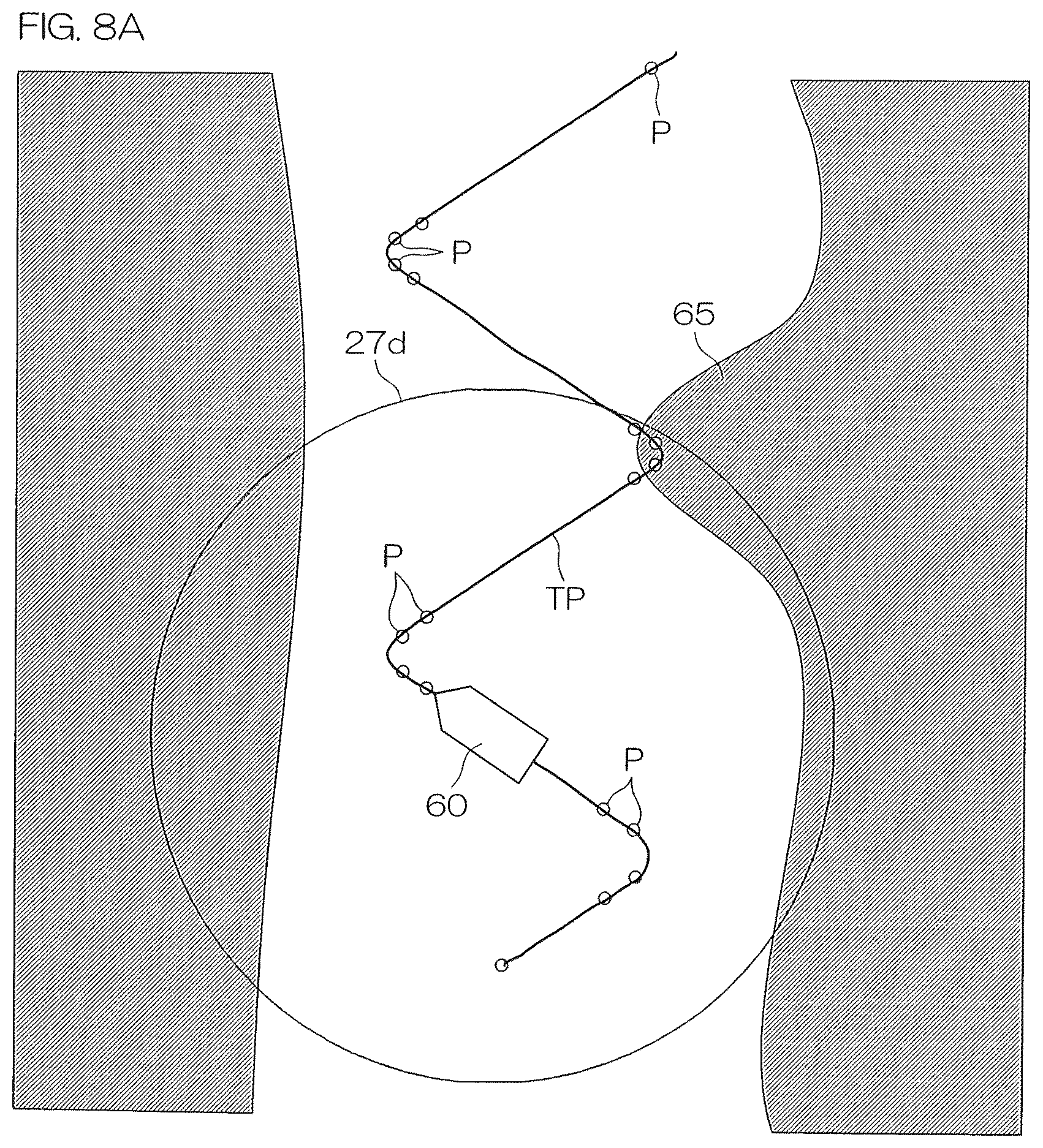 Patent US12351287 Figure 8 – Watercraft maneuvering control apparatus, and watercraft maneuvering system