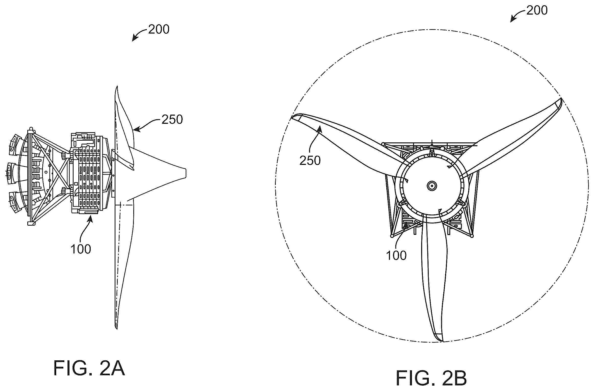 Patent US12351293 Figure 2 – Propeller ground stop mechanism