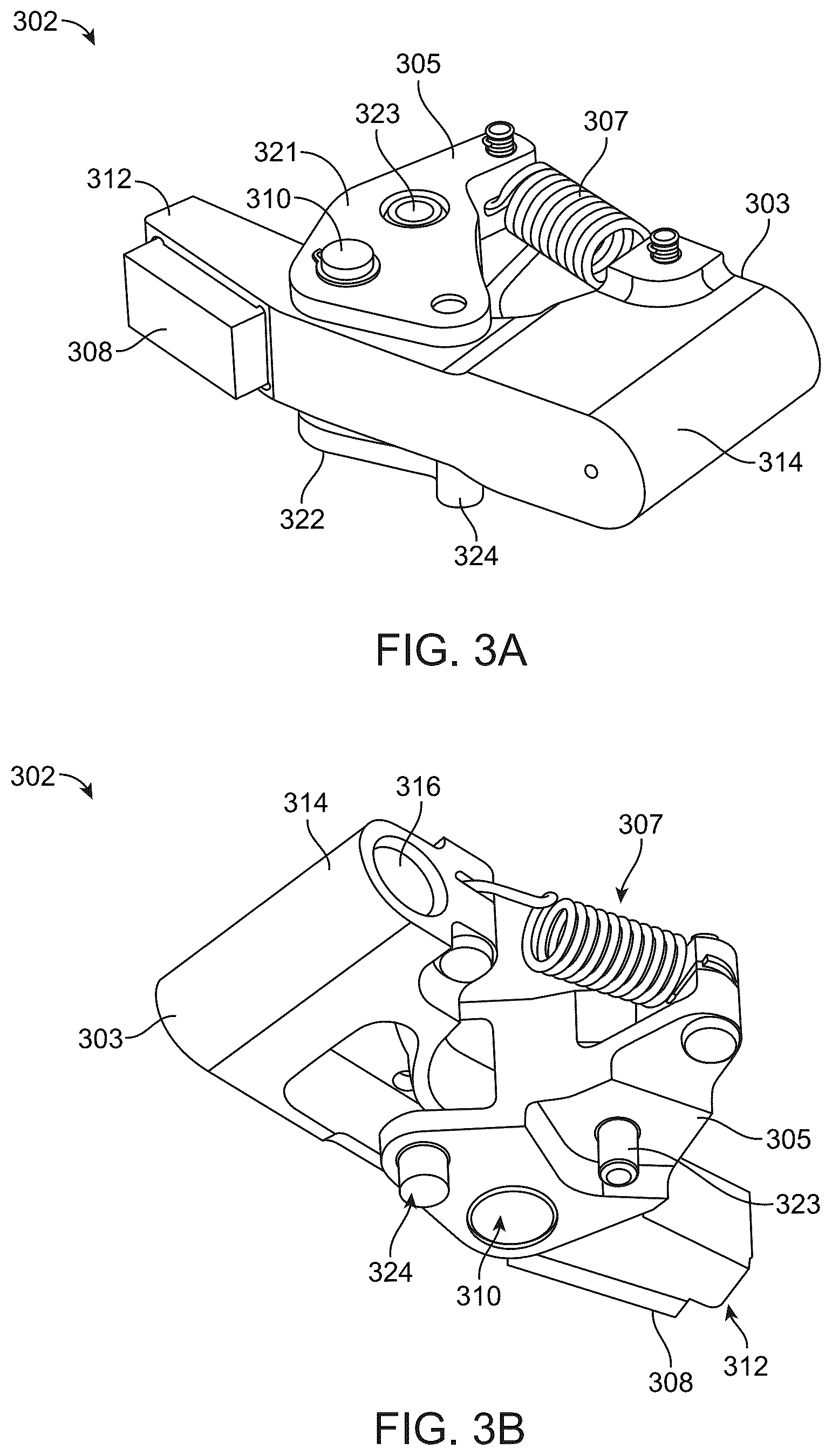 Patent US12351293 Figure 3 – Propeller ground stop mechanism