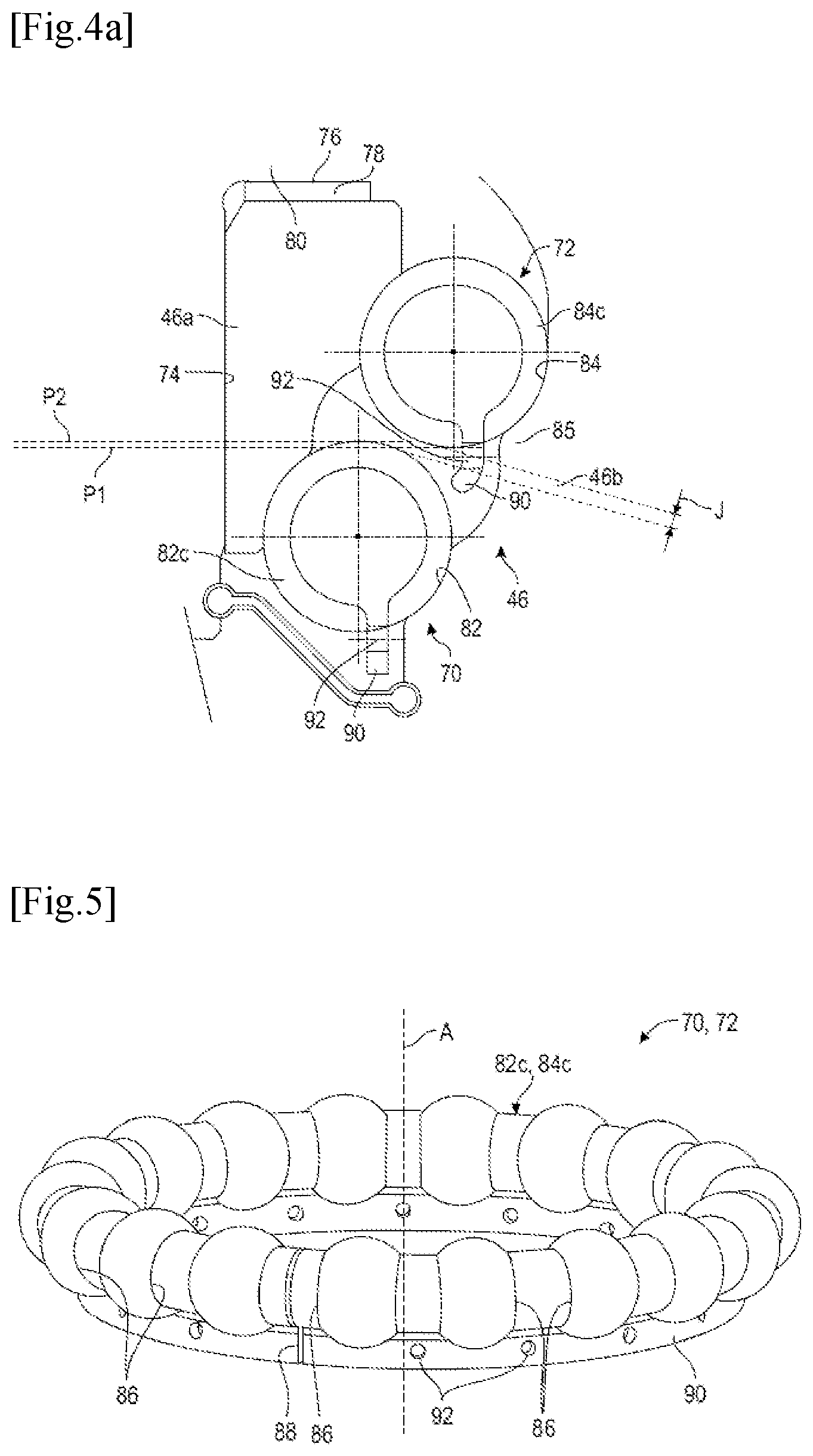 Patent US12351294 Figure 4 – Propeller for an aircraft turbomachine