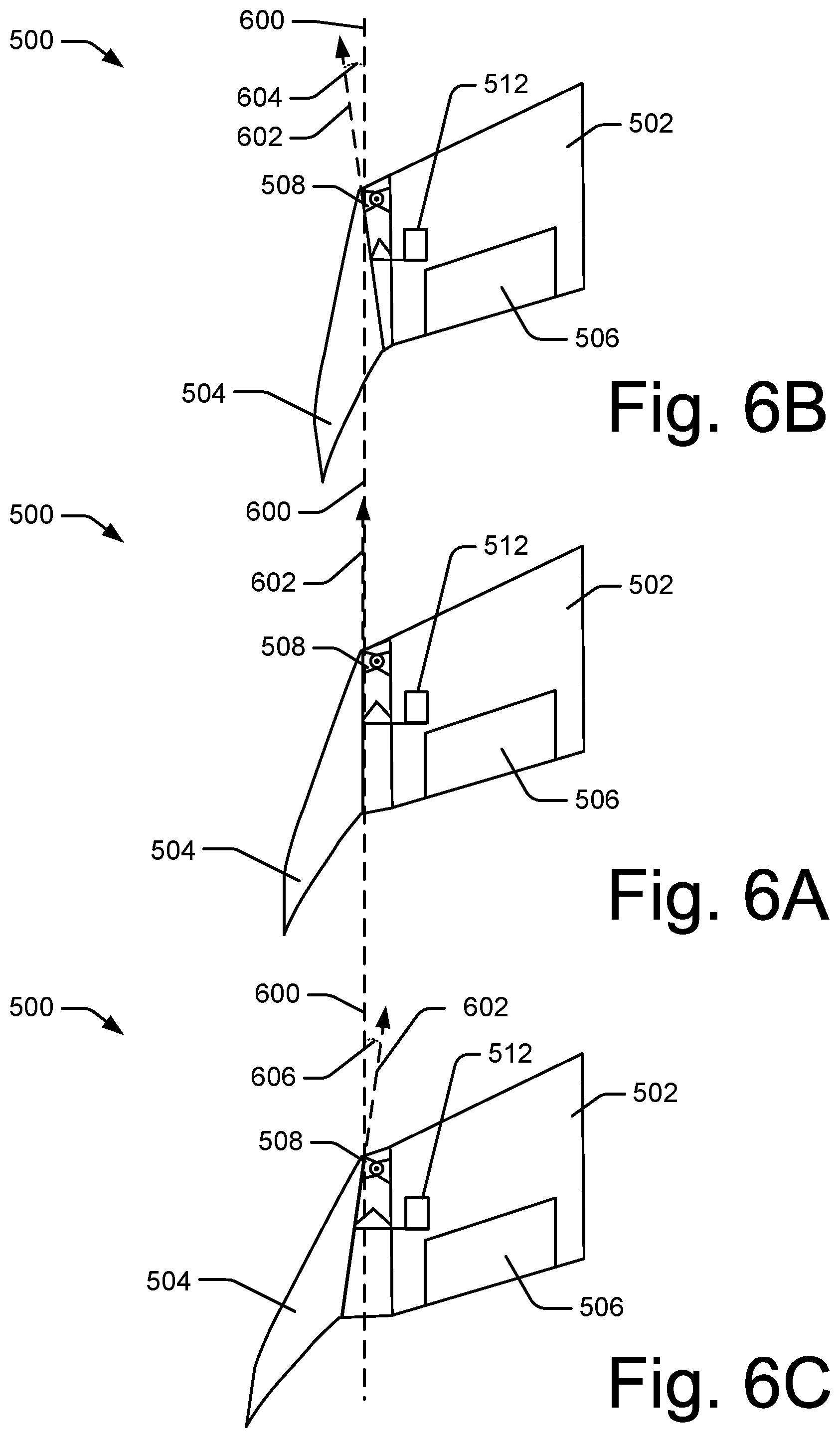 Patent US12351298 Figure 6 – Adjustable lift modification wingtip