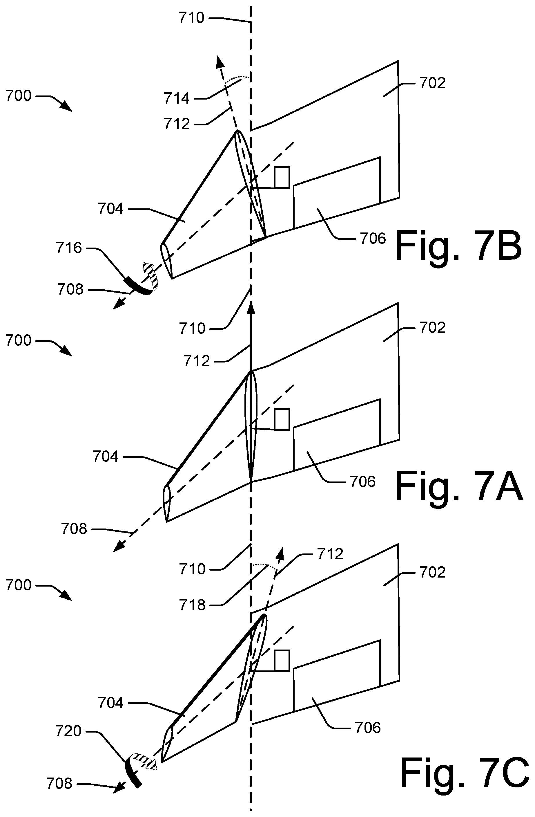 Patent US12351298 Figure 7 – Adjustable lift modification wingtip
