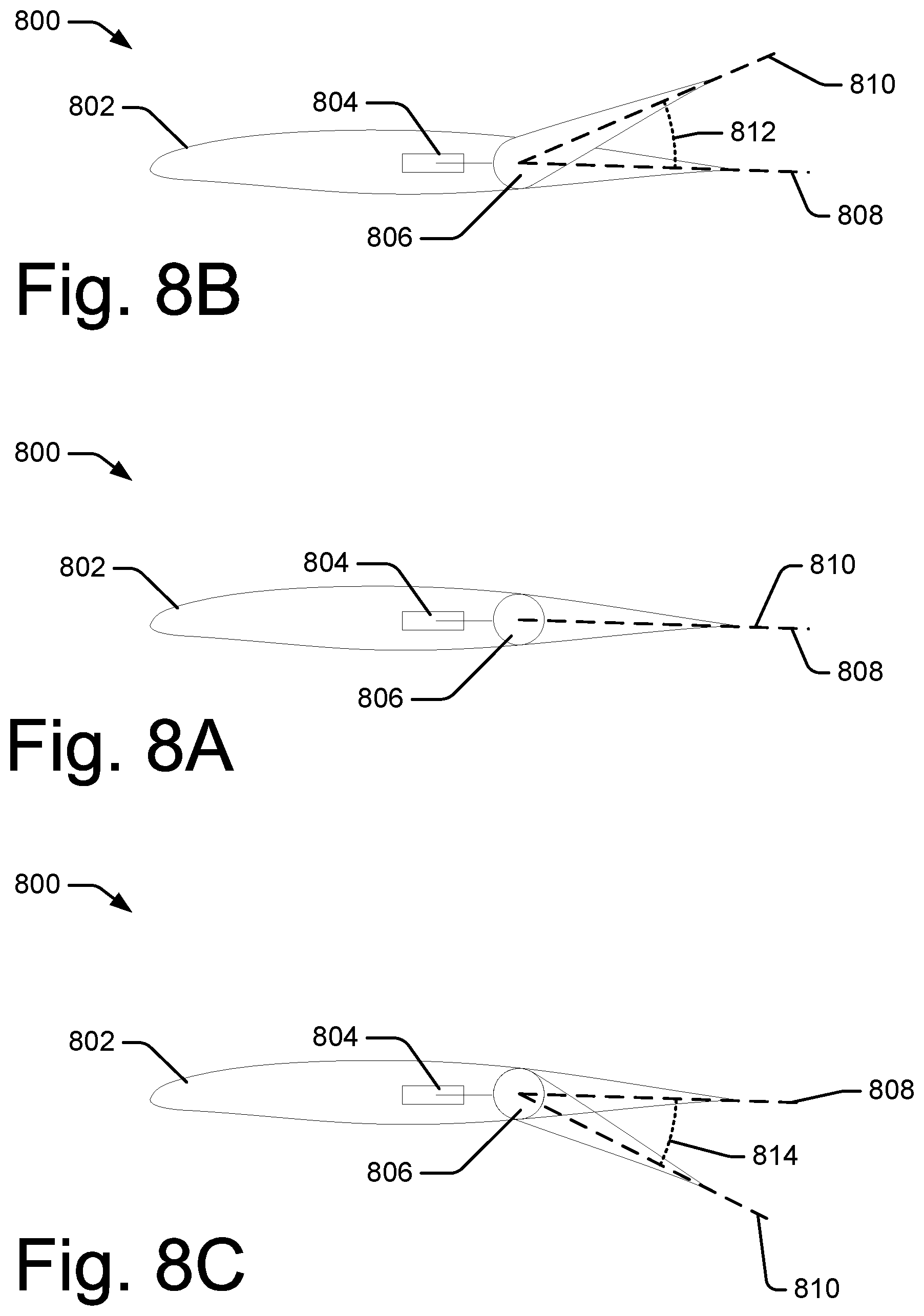 Patent US12351298 Figure 8 – Adjustable lift modification wingtip
