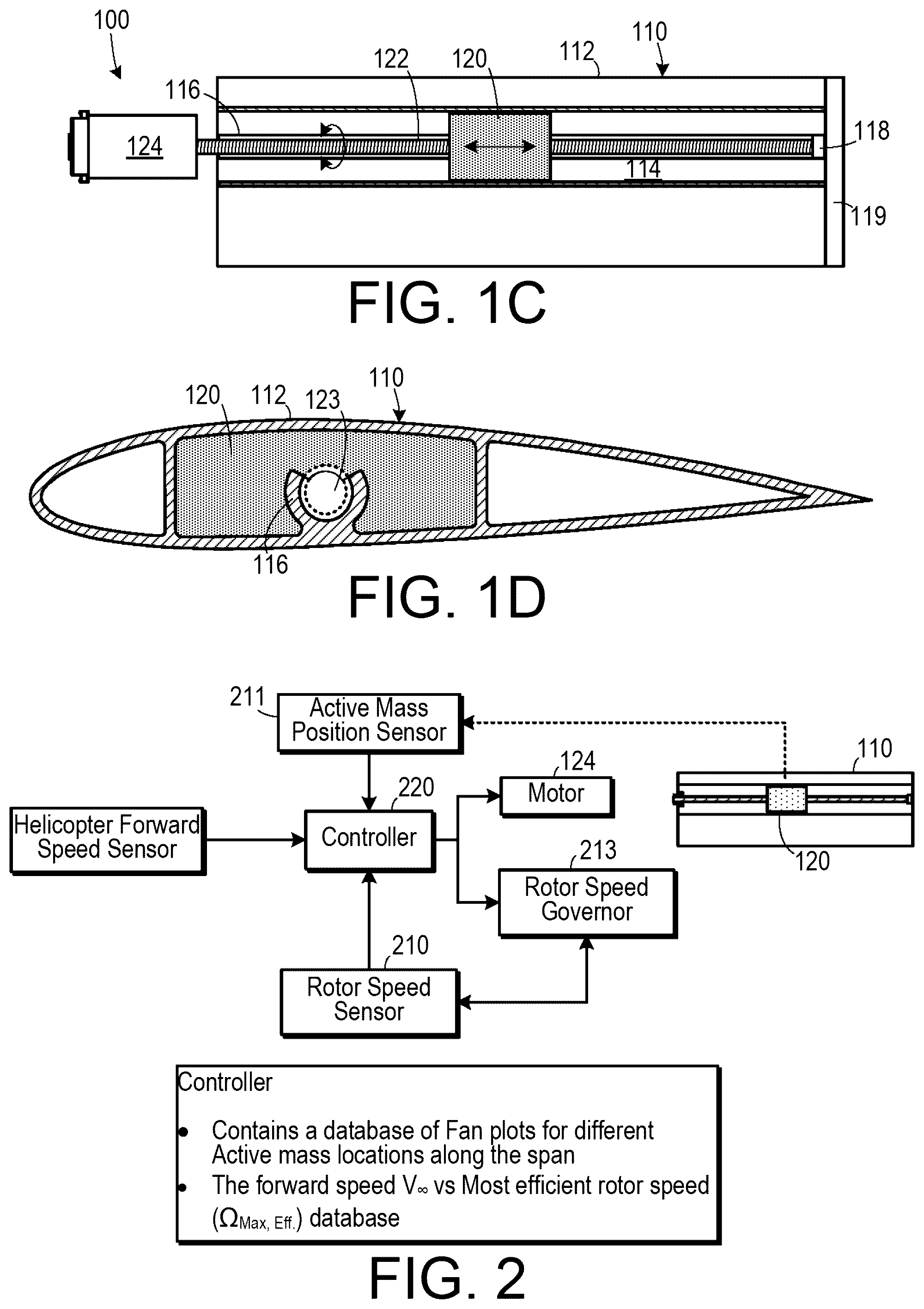 Patent US12351300 Figure 2 – Anti-resonance system for variable speed rotors