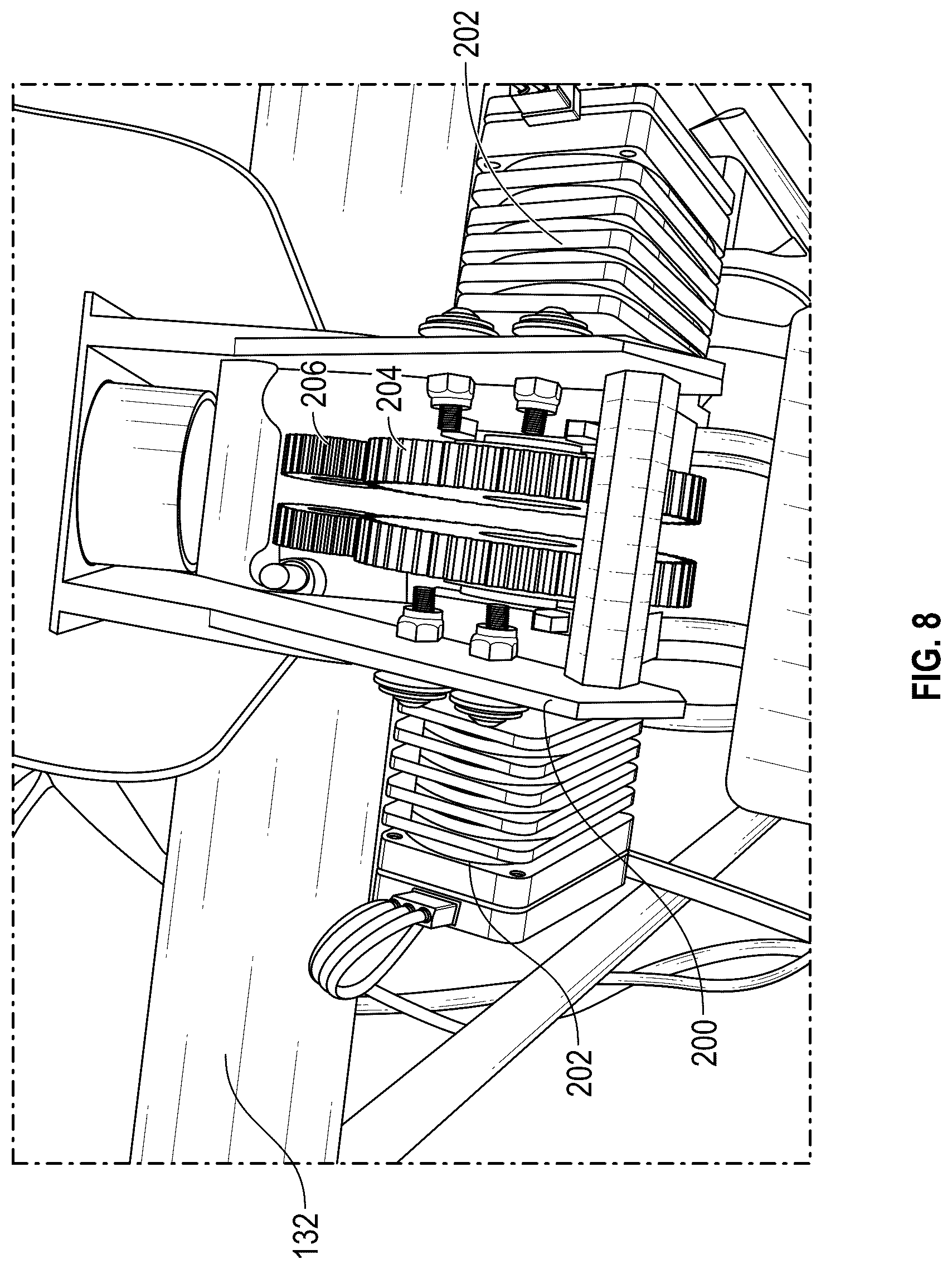 Patent US12351301 Figure 8 – Blade pitch detection for an aerial vehicle