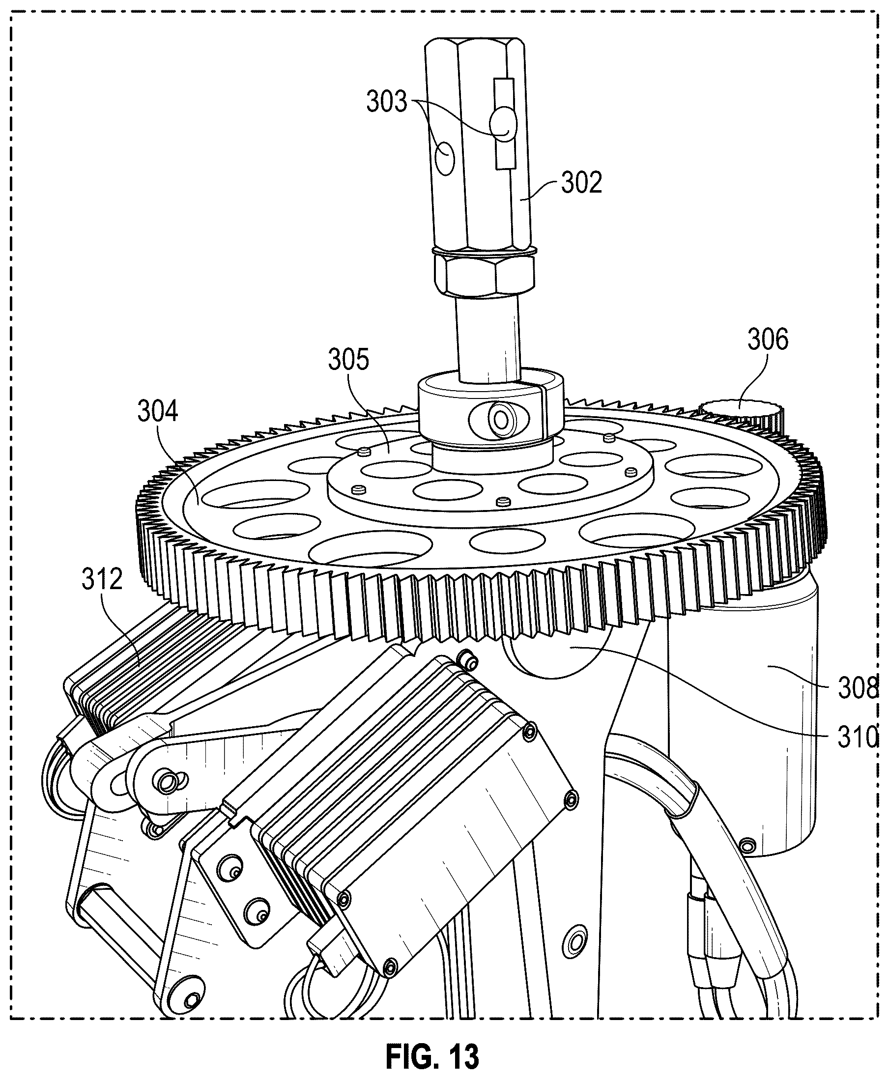 Patent US12351301 Figure 13 – Blade pitch detection for an aerial vehicle