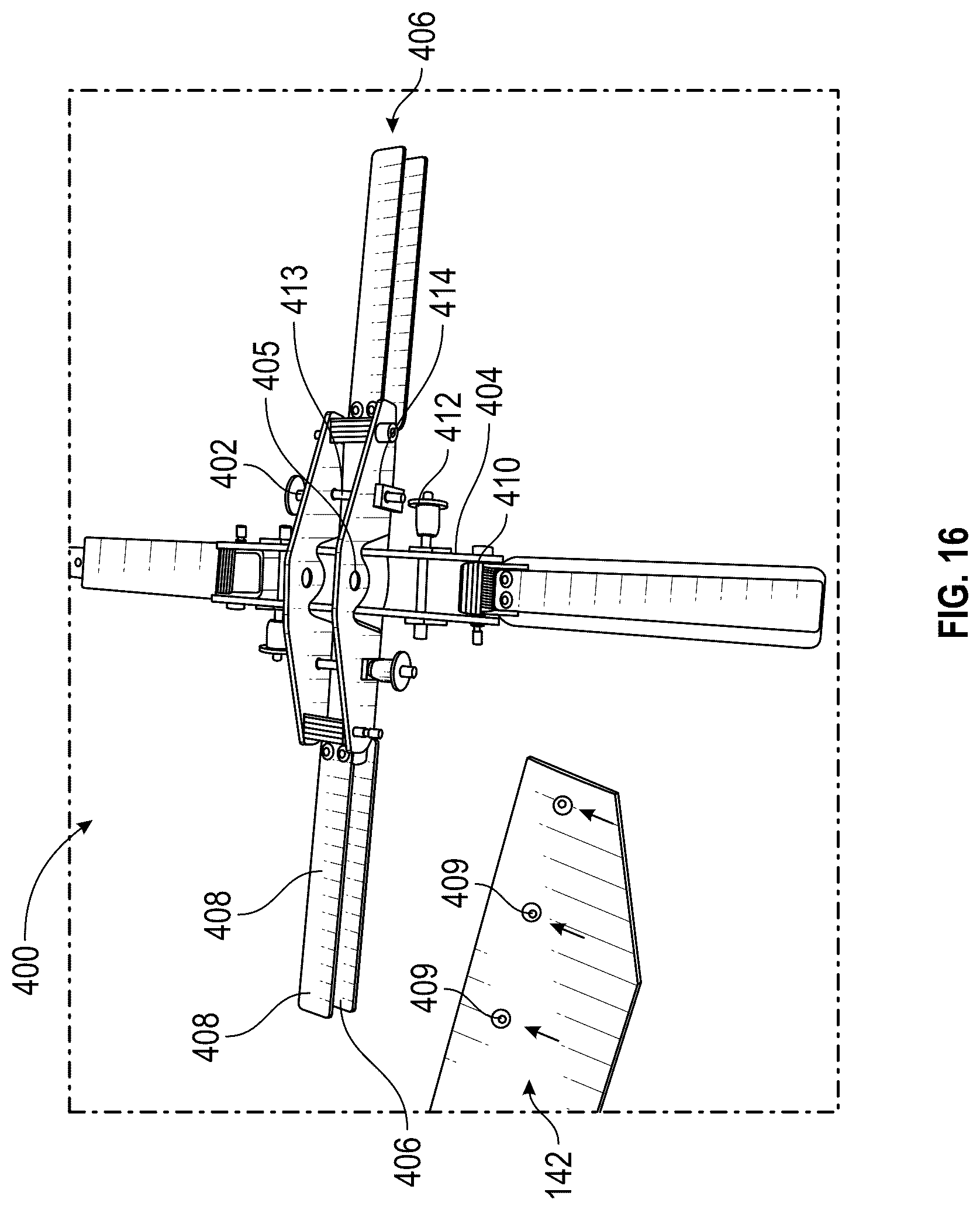 Patent US12351301 Figure 16 – Blade pitch detection for an aerial vehicle
