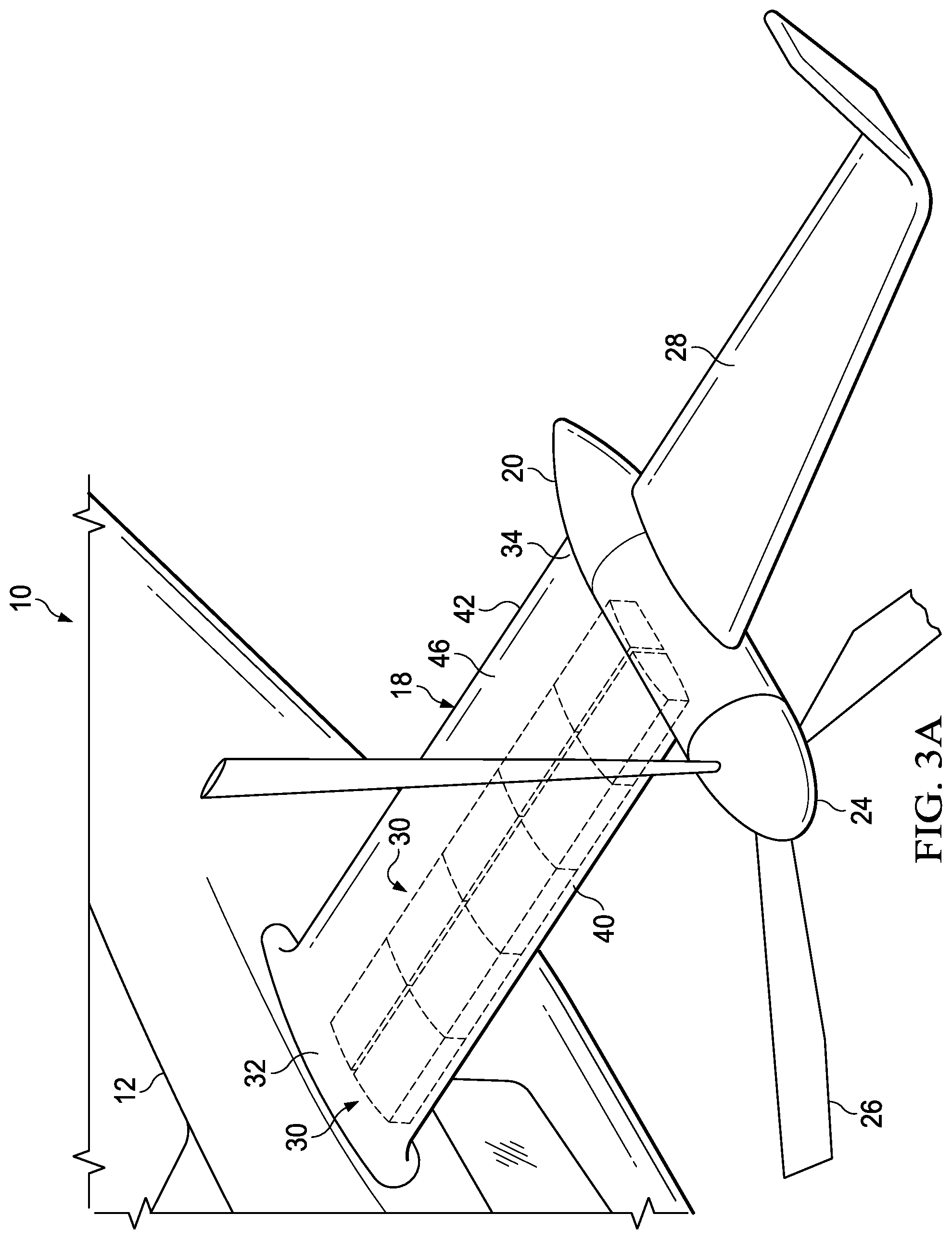Patent US12351306 Figure 4 – Wing design for removable battery
