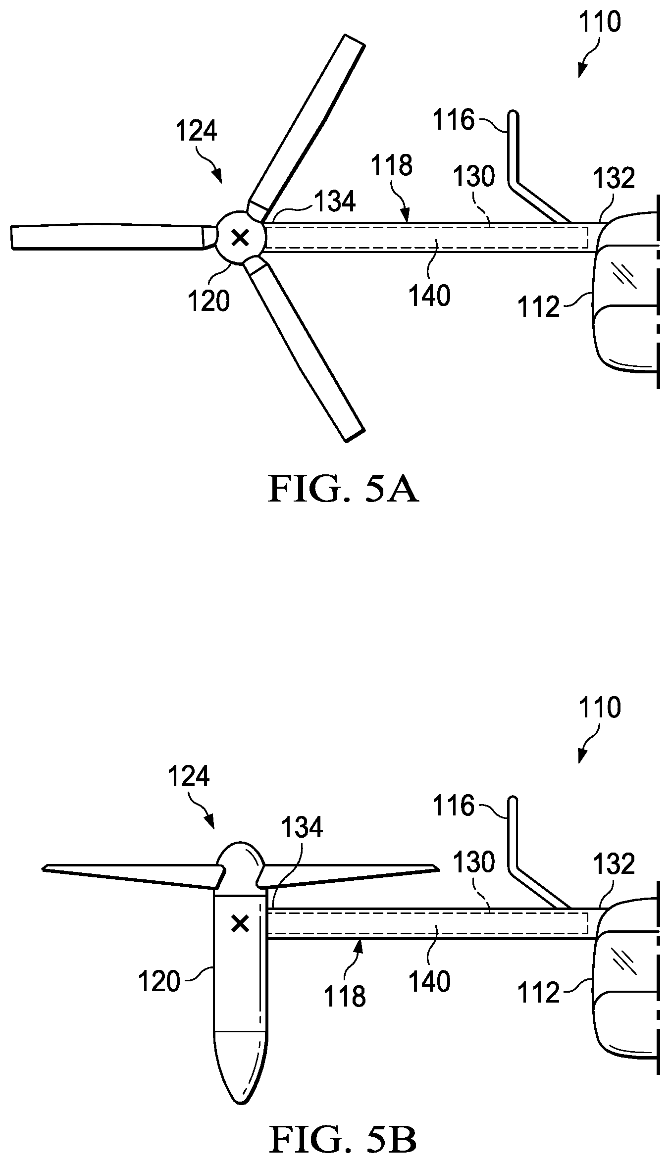 Patent US12351306 Figure 7 – Wing design for removable battery
