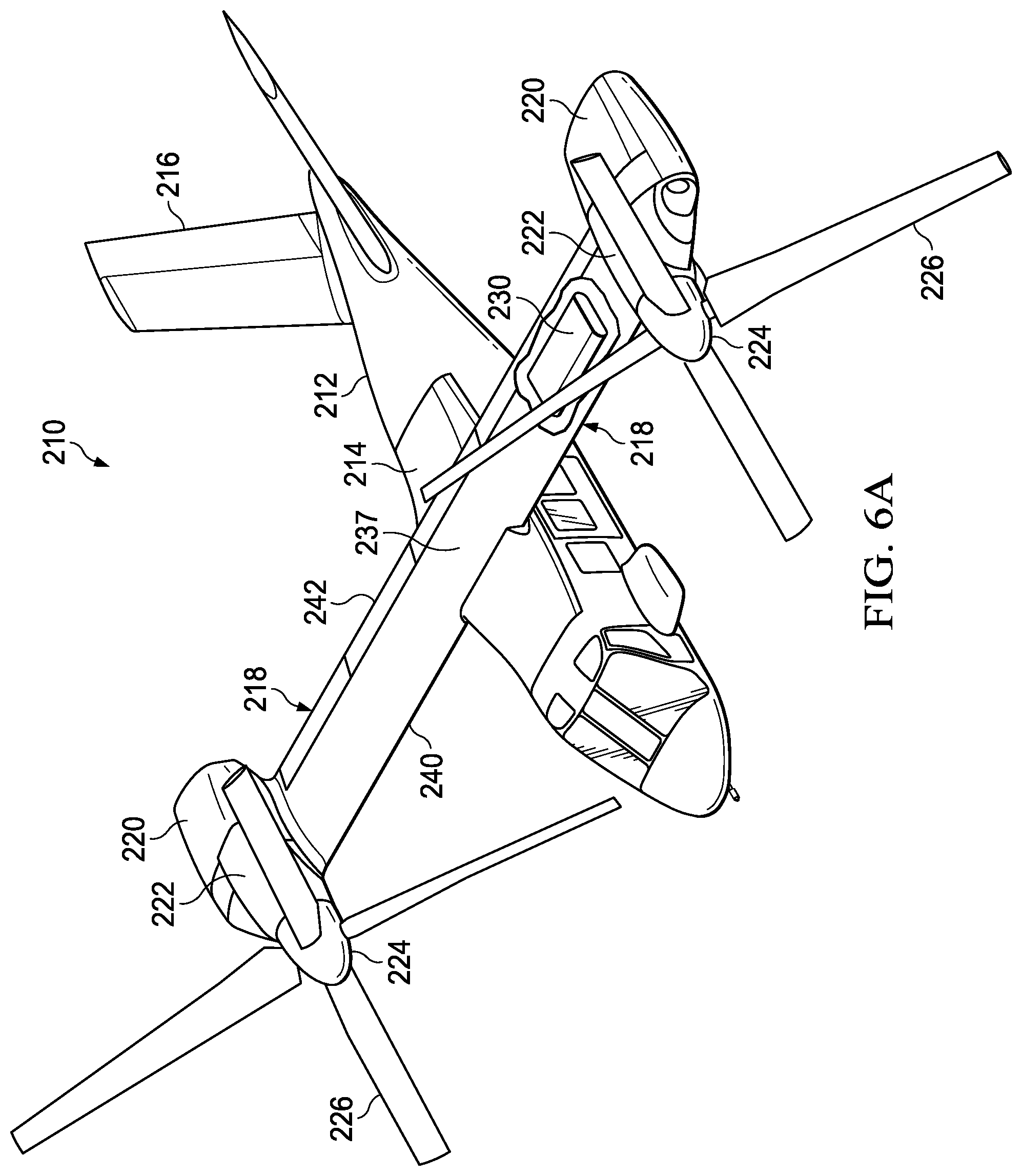 Patent US12351306 Figure 8 – Wing design for removable battery