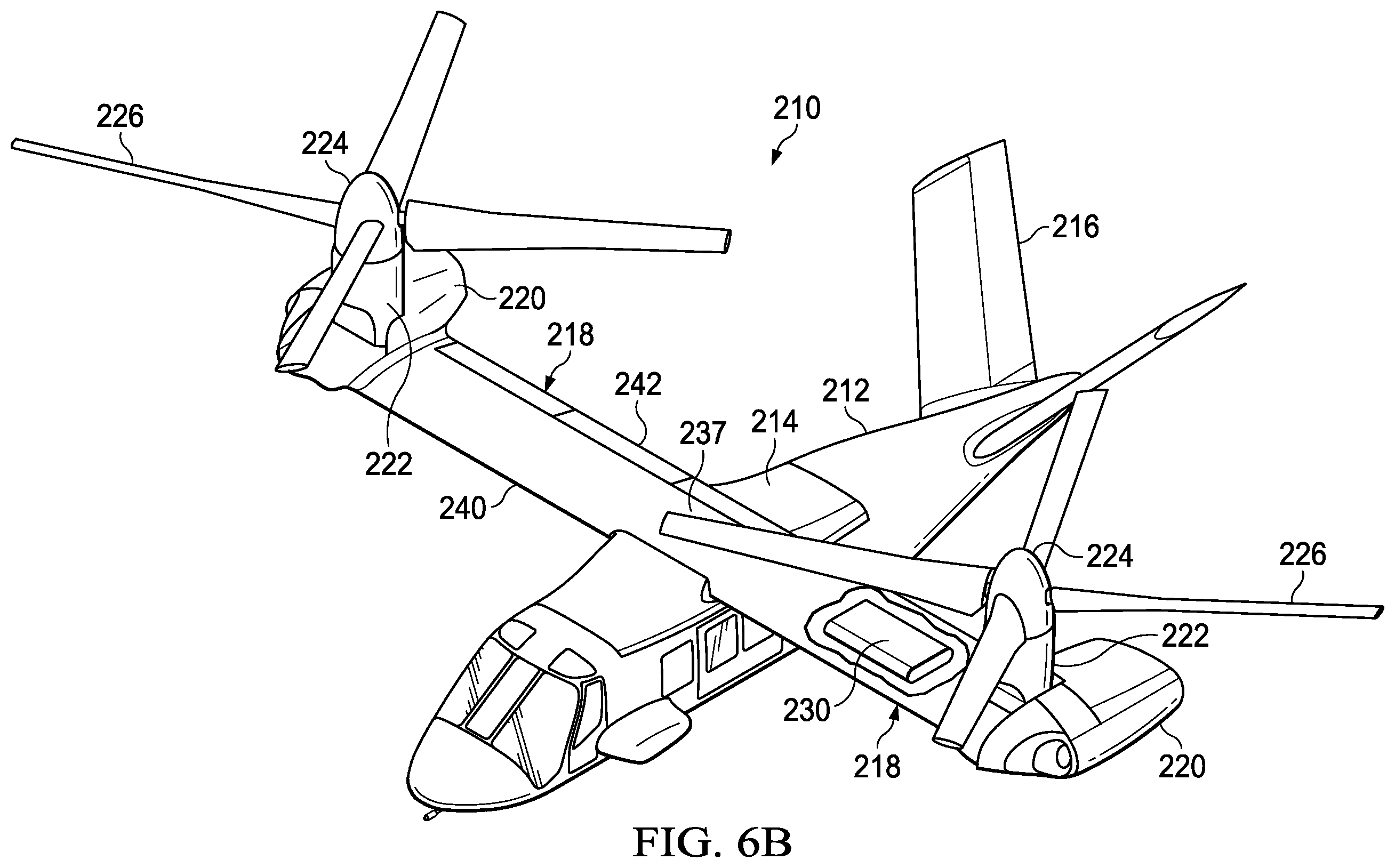 Patent US12351306 Figure 9 – Wing design for removable battery