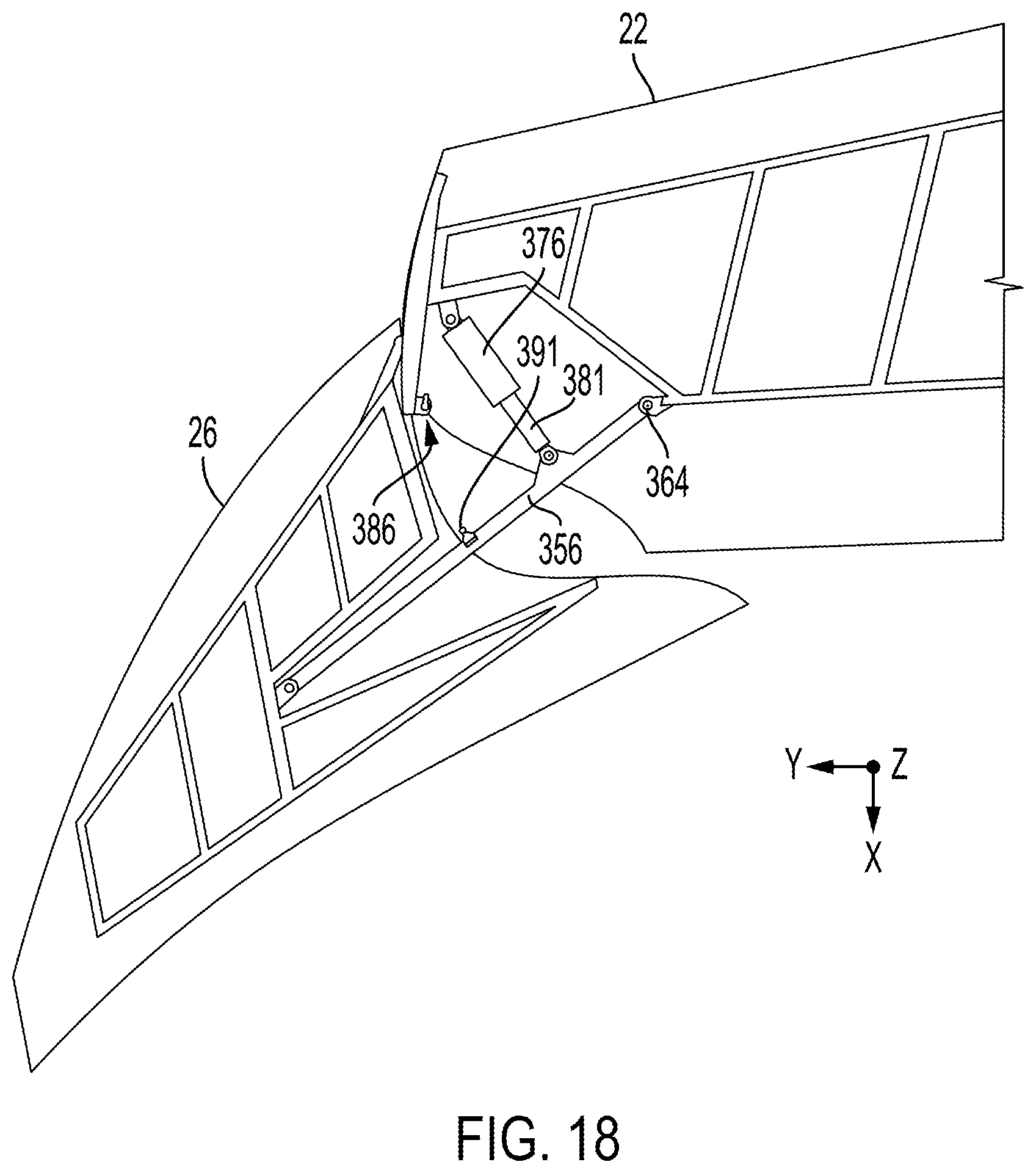Patent US12351307 Figure 14 – Shortening wingspan of an aircraft