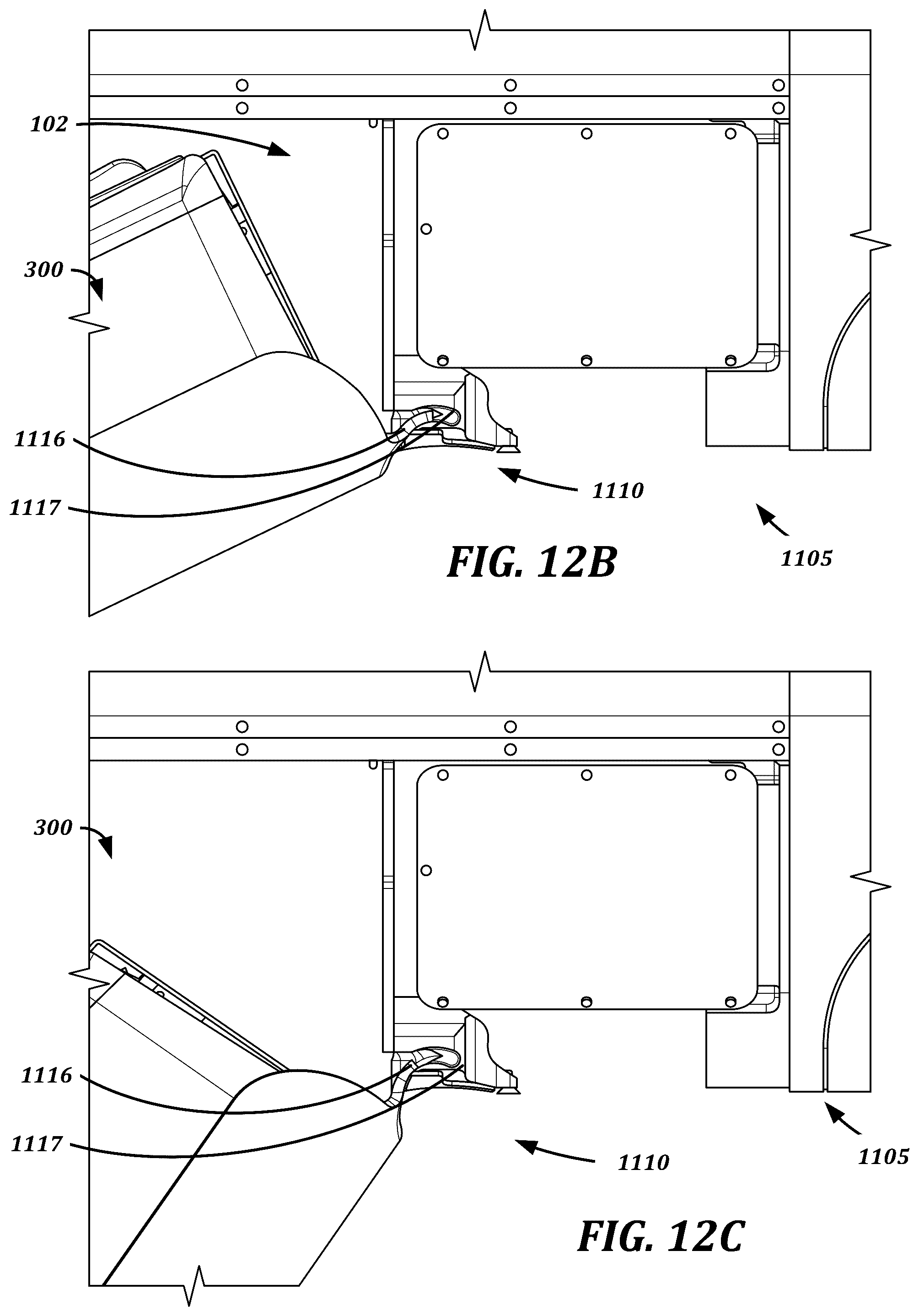 Patent US12351310 Figure 19 – Rotating release launching system