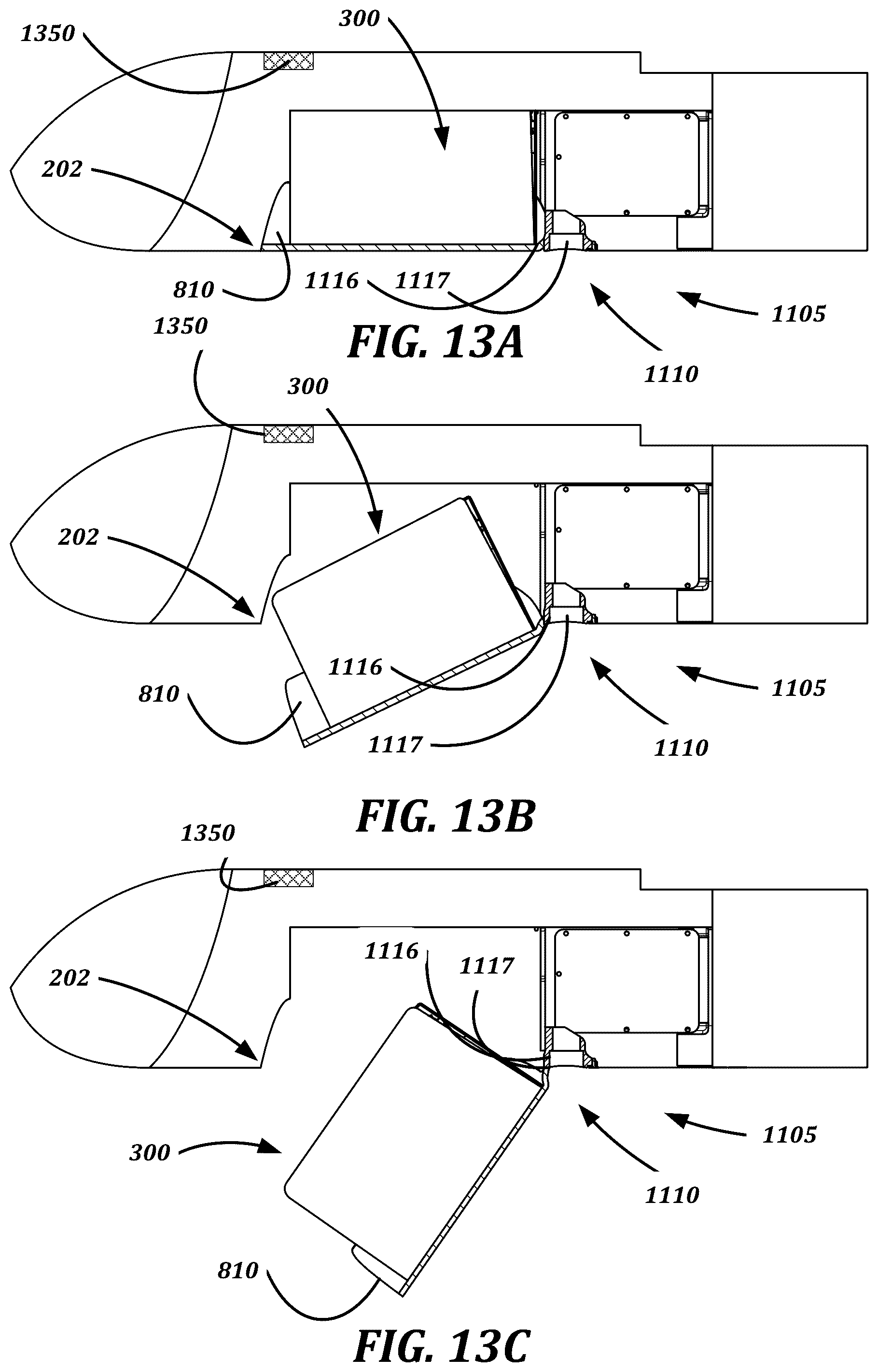 Patent US12351310 Figure 20 – Rotating release launching system