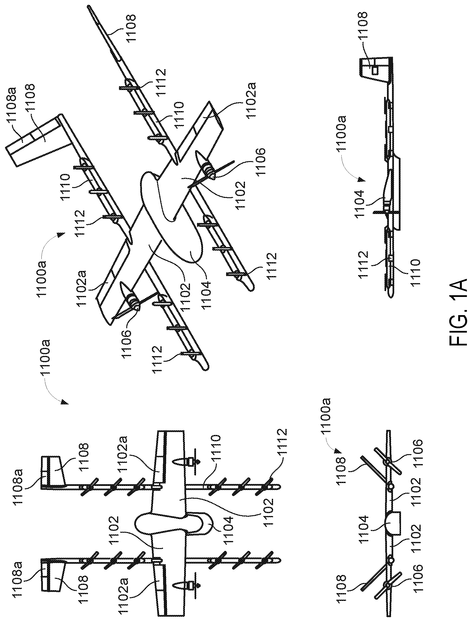Patent US12351312 Figure 1 – Payload coupling apparatus for UAV and method of delivering a payload