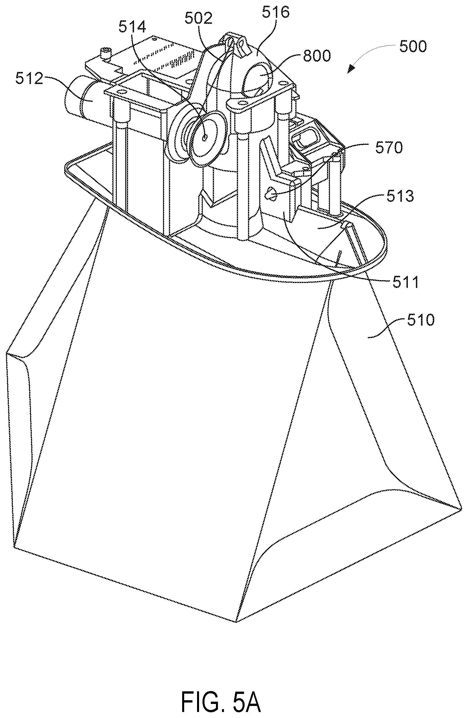 Patent US12351312 Figure 8 – Payload coupling apparatus for UAV and method of delivering a payload