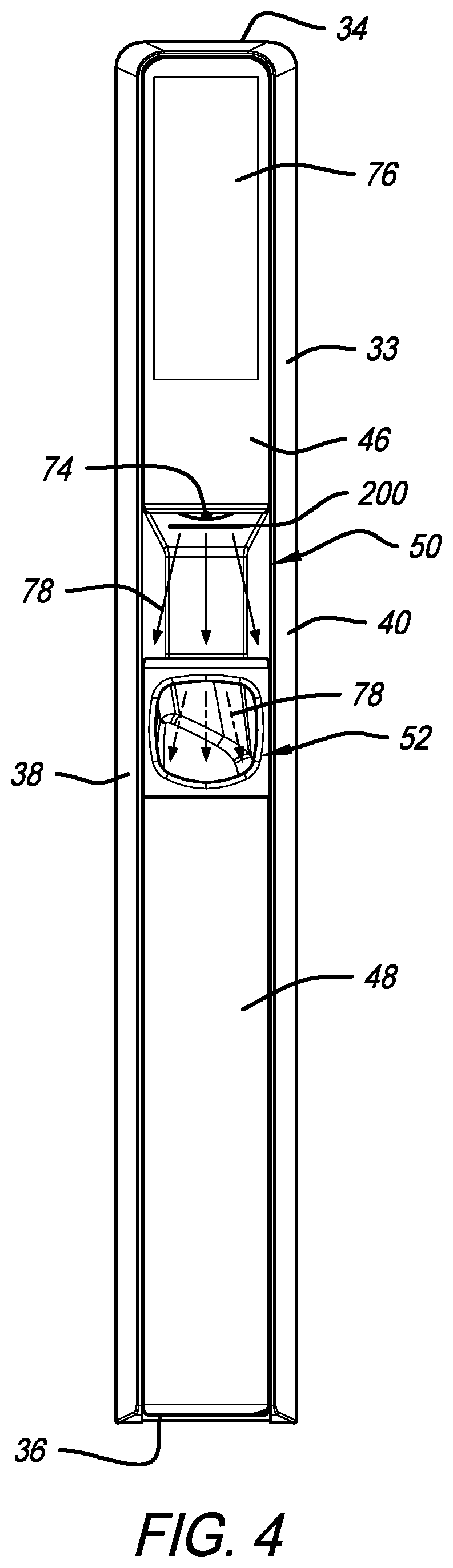 Patent US12351313 Figure 4 – Tower assembly for an aircraft monument