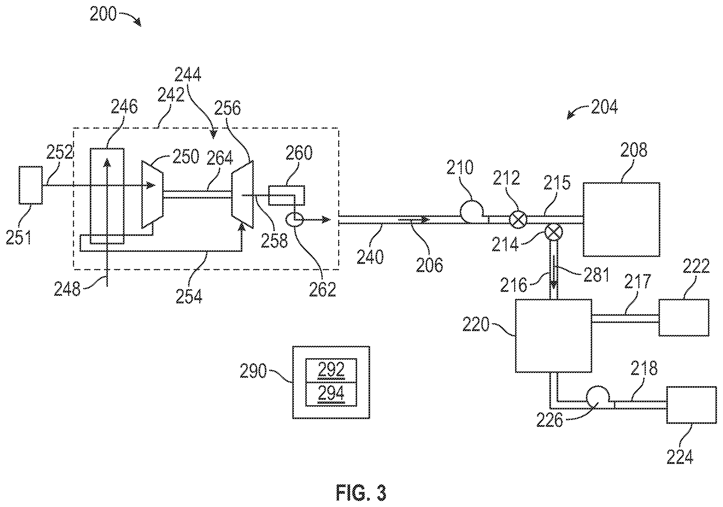 Patent US12351318 Figure 3 – Cryogenic cooling system for an aircraft