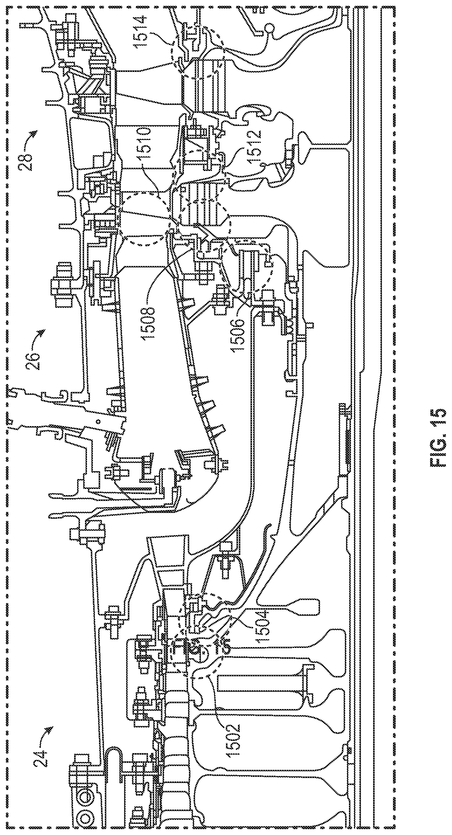 Patent US12351318 Figure 12 – Cryogenic cooling system for an aircraft