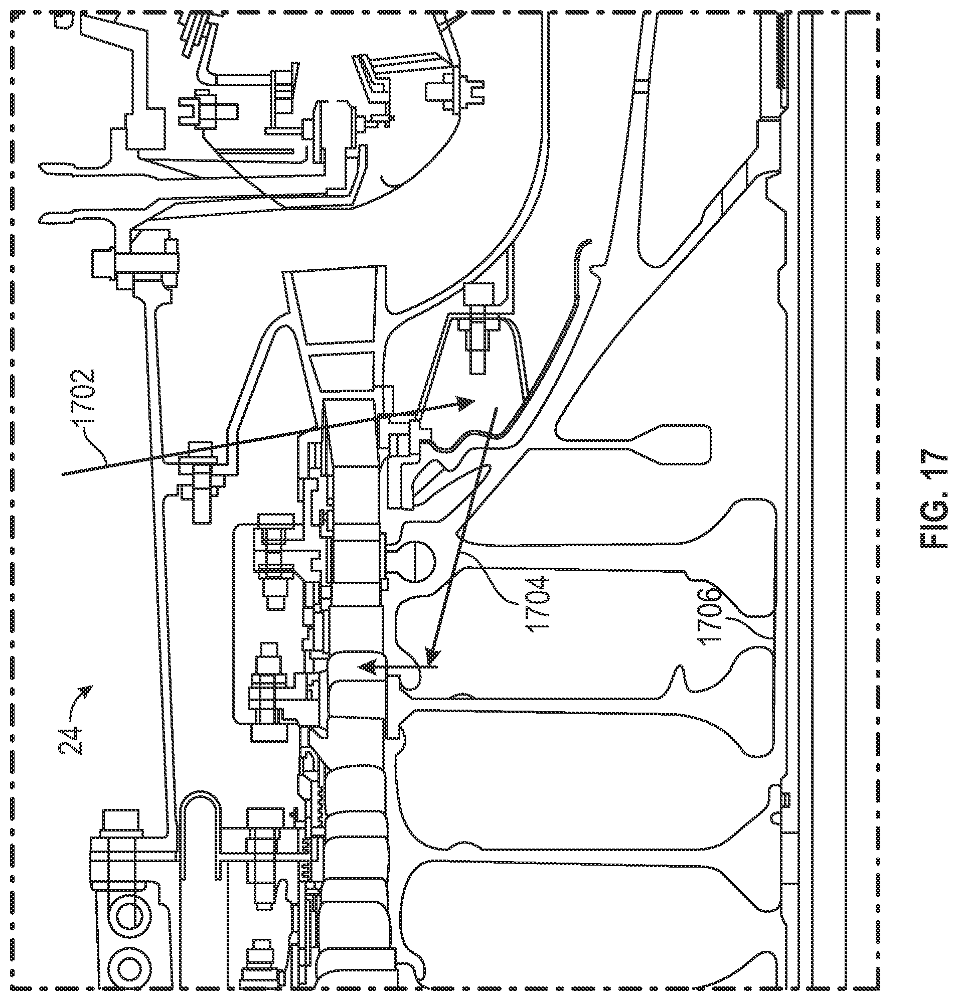Patent US12351318 Figure 14 – Cryogenic cooling system for an aircraft