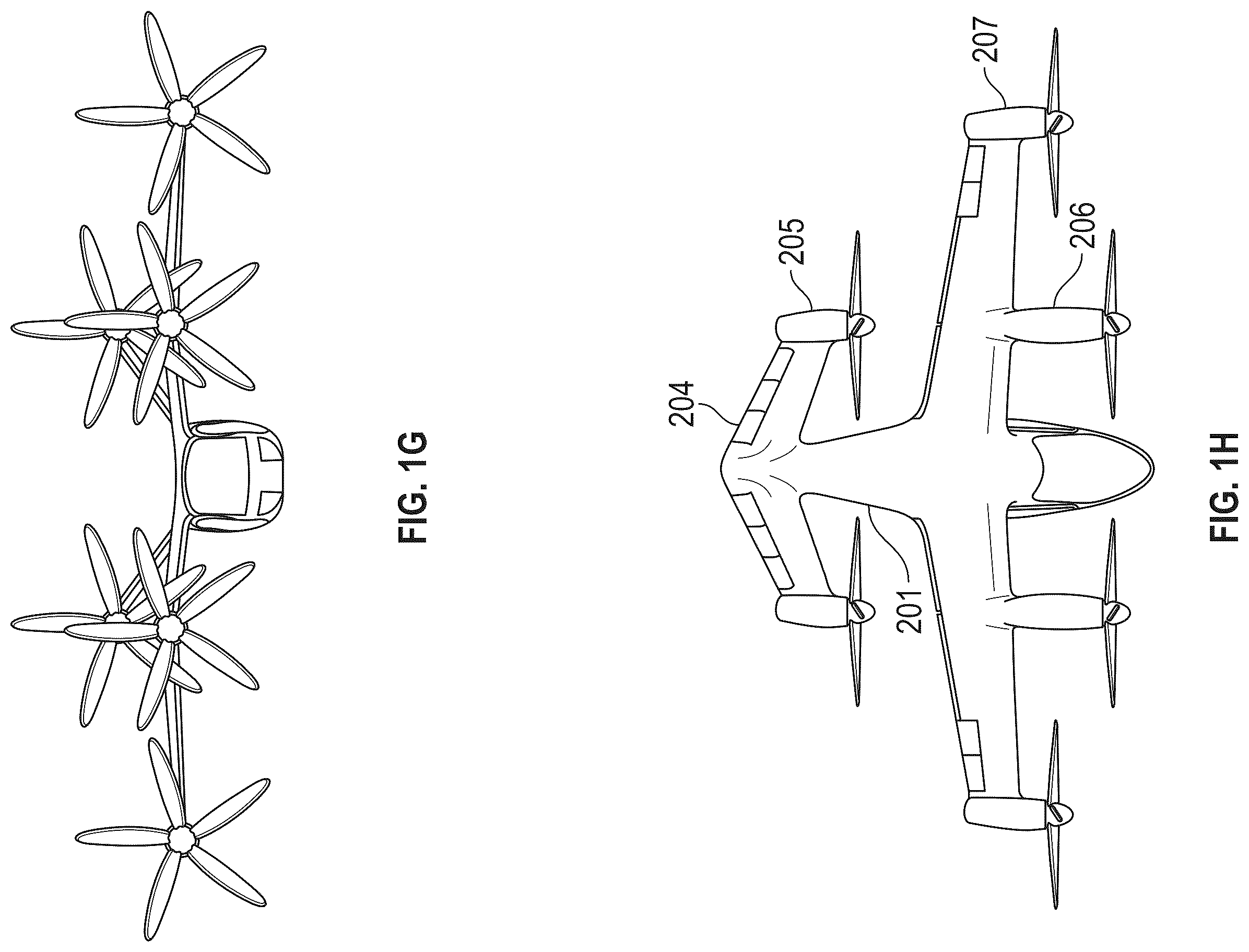 Patent US12351324 Figure 4 – Fault-tolerant VTOL aircraft with redundant control surfaces and actuators