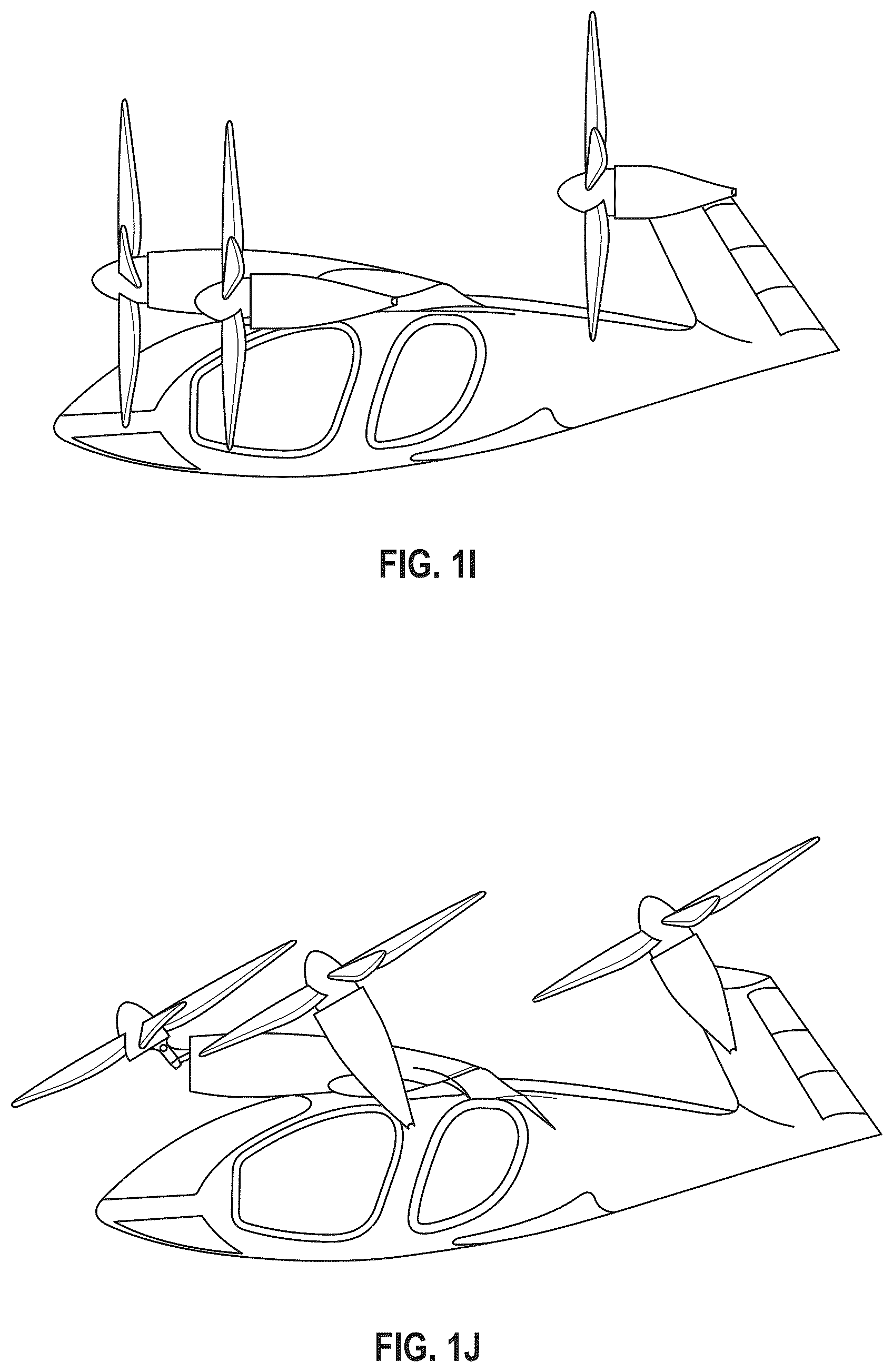 Patent US12351324 Figure 5 – Fault-tolerant VTOL aircraft with redundant control surfaces and actuators