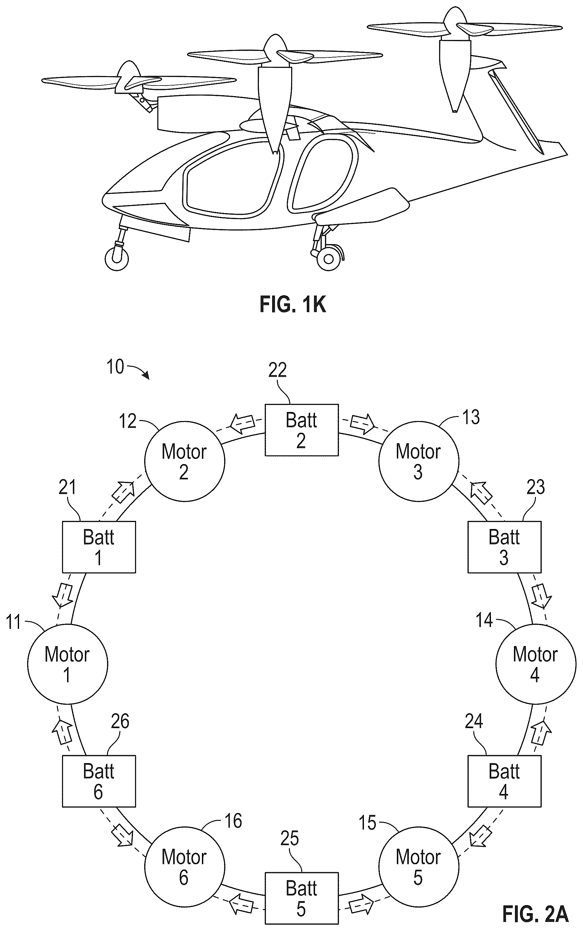 Patent US12351324 Figure 6 – Fault-tolerant VTOL aircraft with redundant control surfaces and actuators