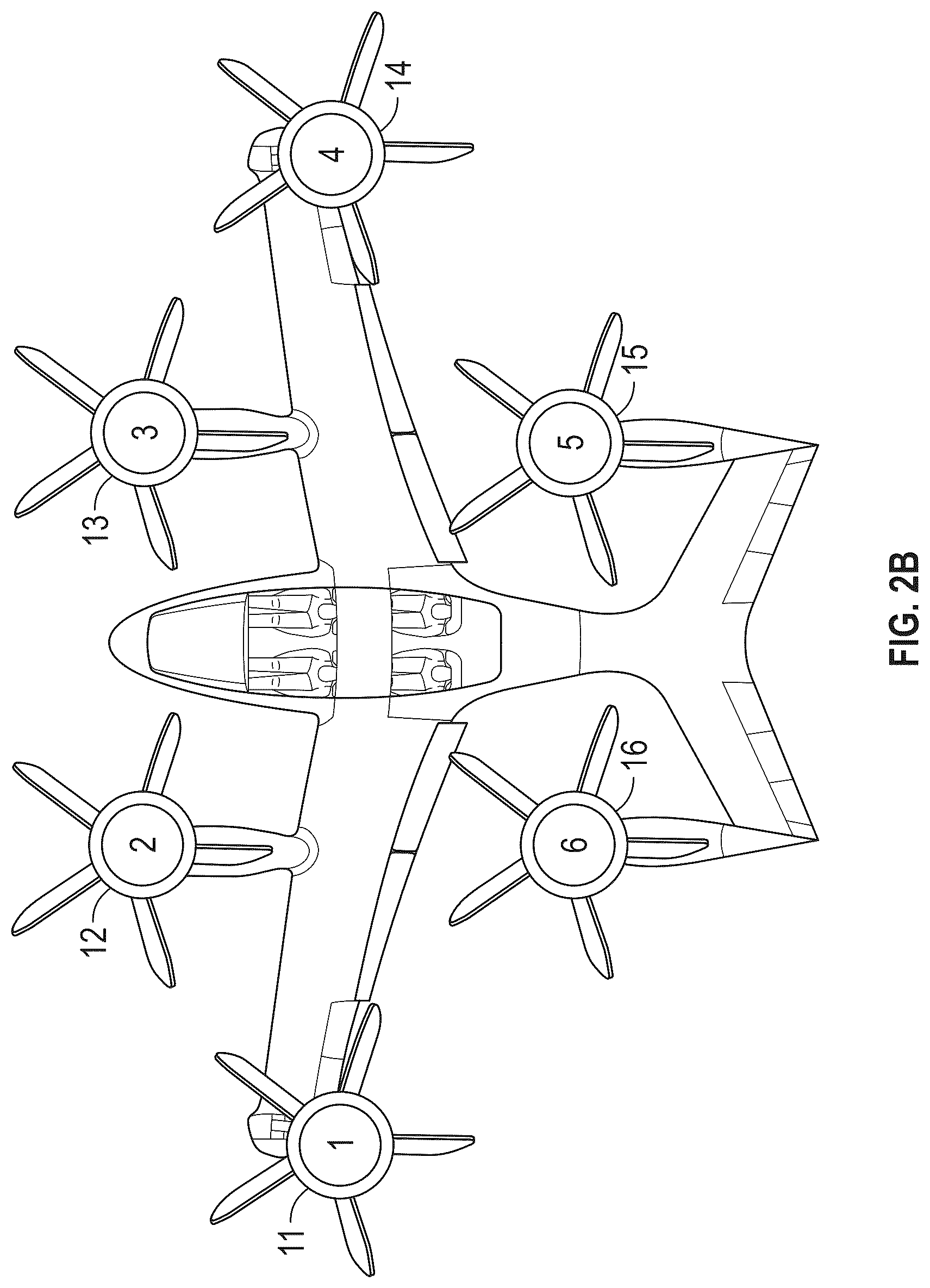 Patent US12351324 Figure 7 – Fault-tolerant VTOL aircraft with redundant control surfaces and actuators
