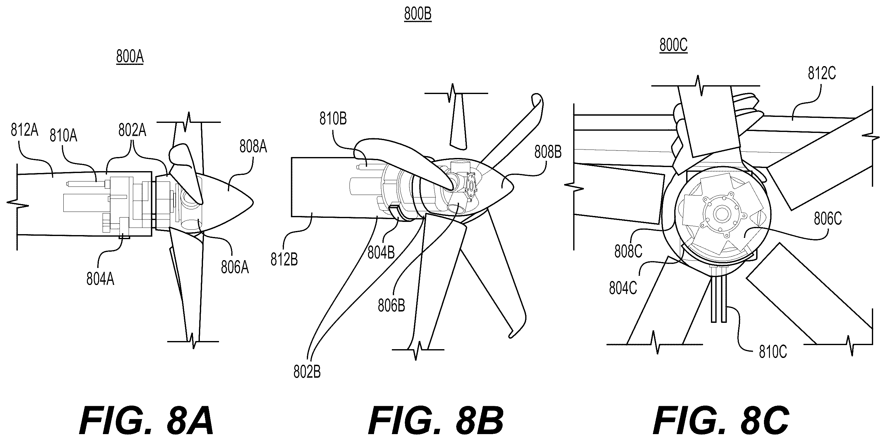 Patent US12351325 Figure 8 – Systems, methods, and mechanical designs for inverters for eVTOL aircraft