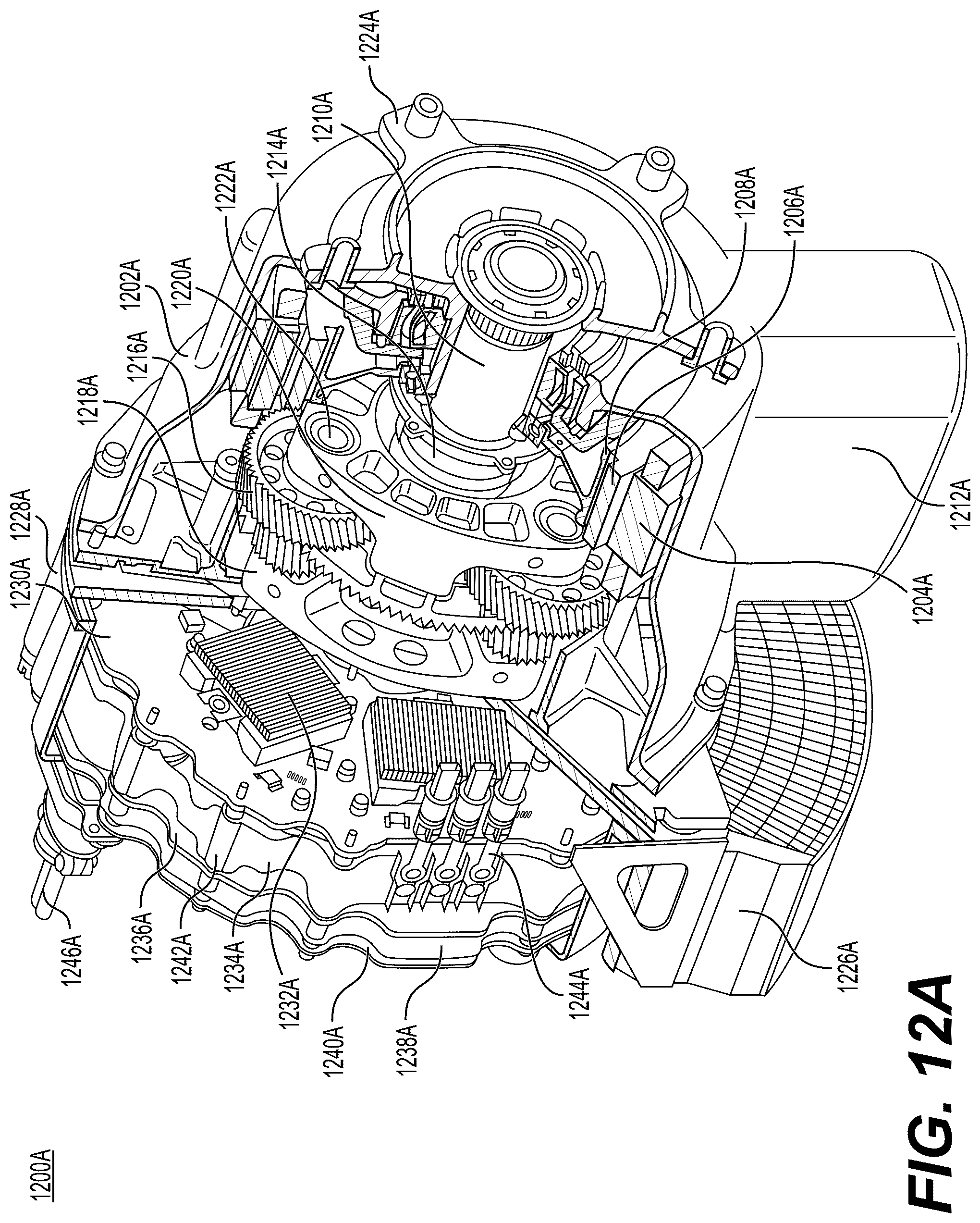 Patent US12351325 Figure 12 – Systems, methods, and mechanical designs for inverters for eVTOL aircraft
