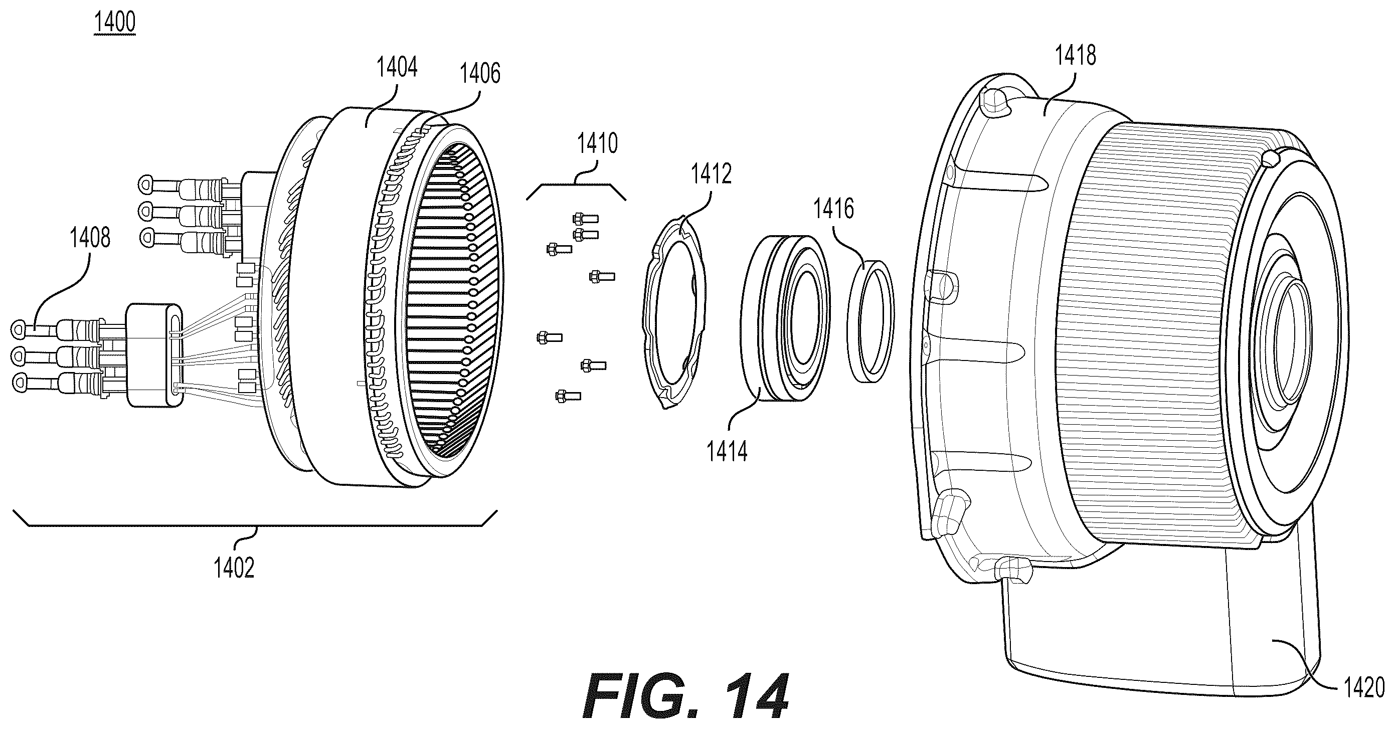 Patent US12351325 Figure 16 – Systems, methods, and mechanical designs for inverters for eVTOL aircraft