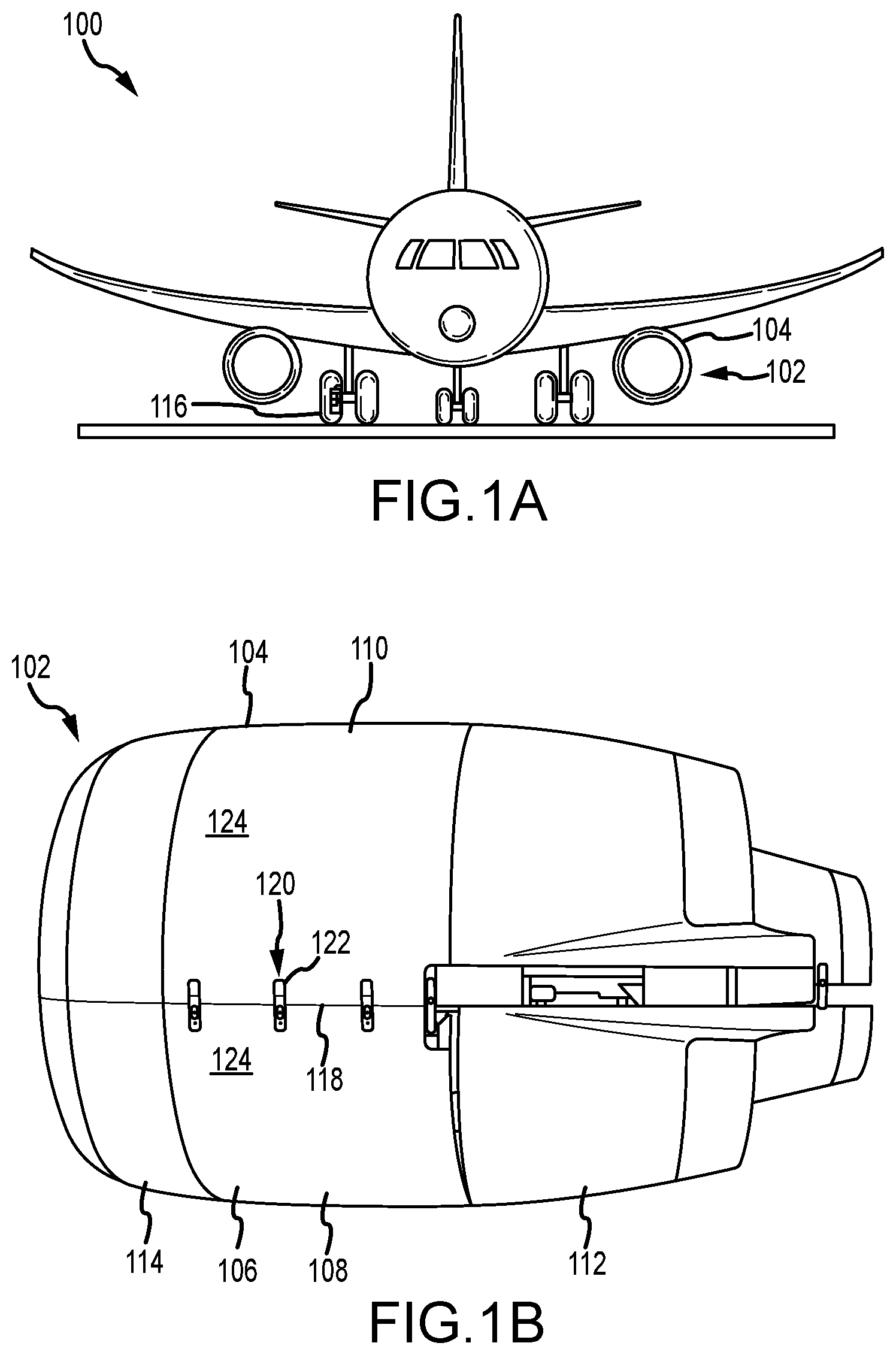 Patent US12351327 — Aircraft safety latch — Figure 1