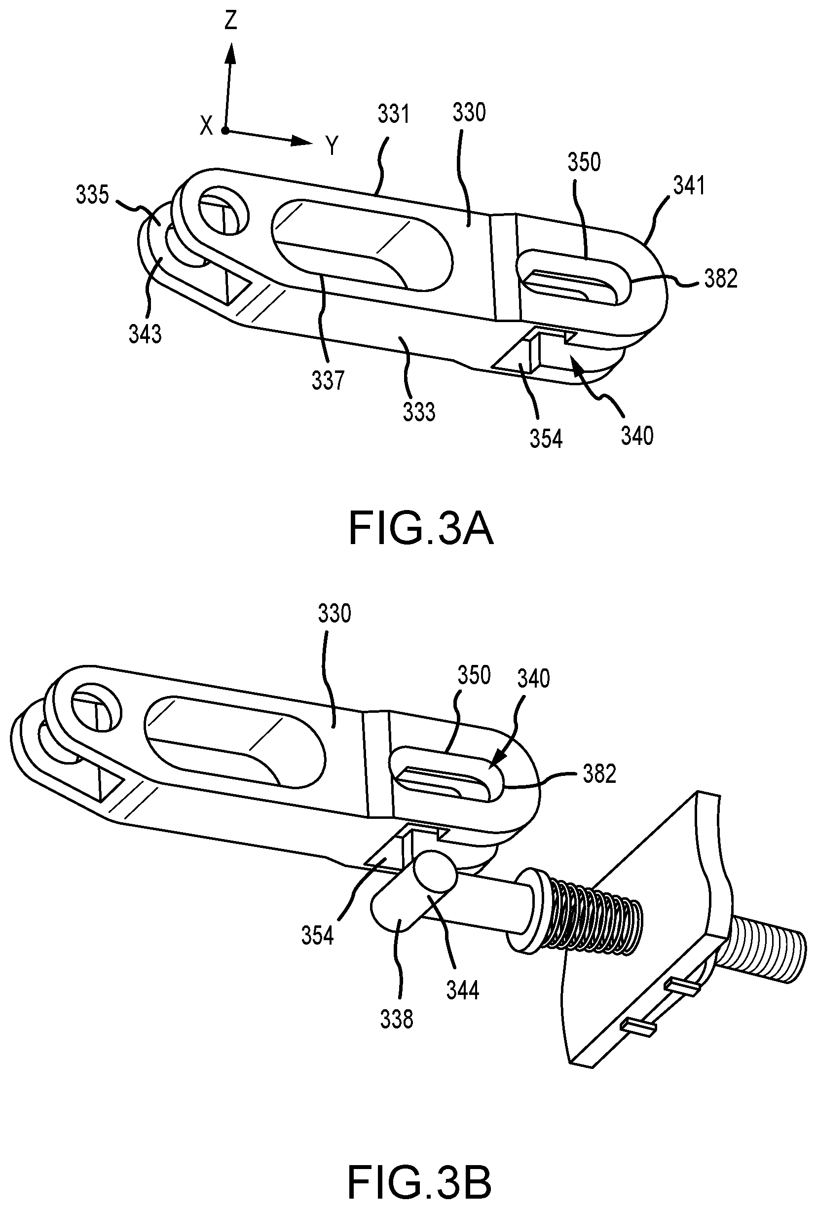Patent US12351327 Figure 3 – Aircraft safety latch